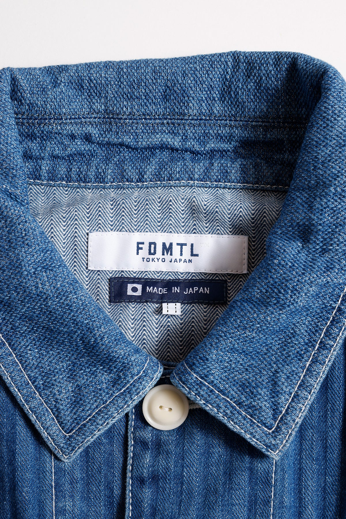 PATCHWORK COVERALL JACKET 3YR WASH – FDMTL
