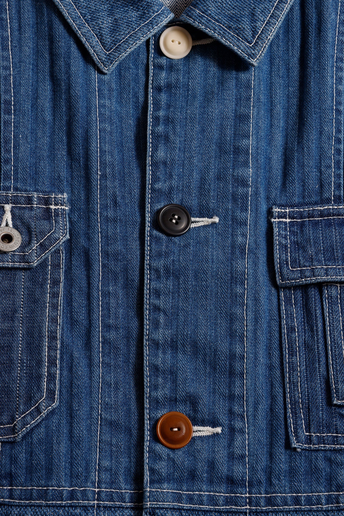 PATCHWORK COVERALL JACKET 3YR WASH – FDMTL
