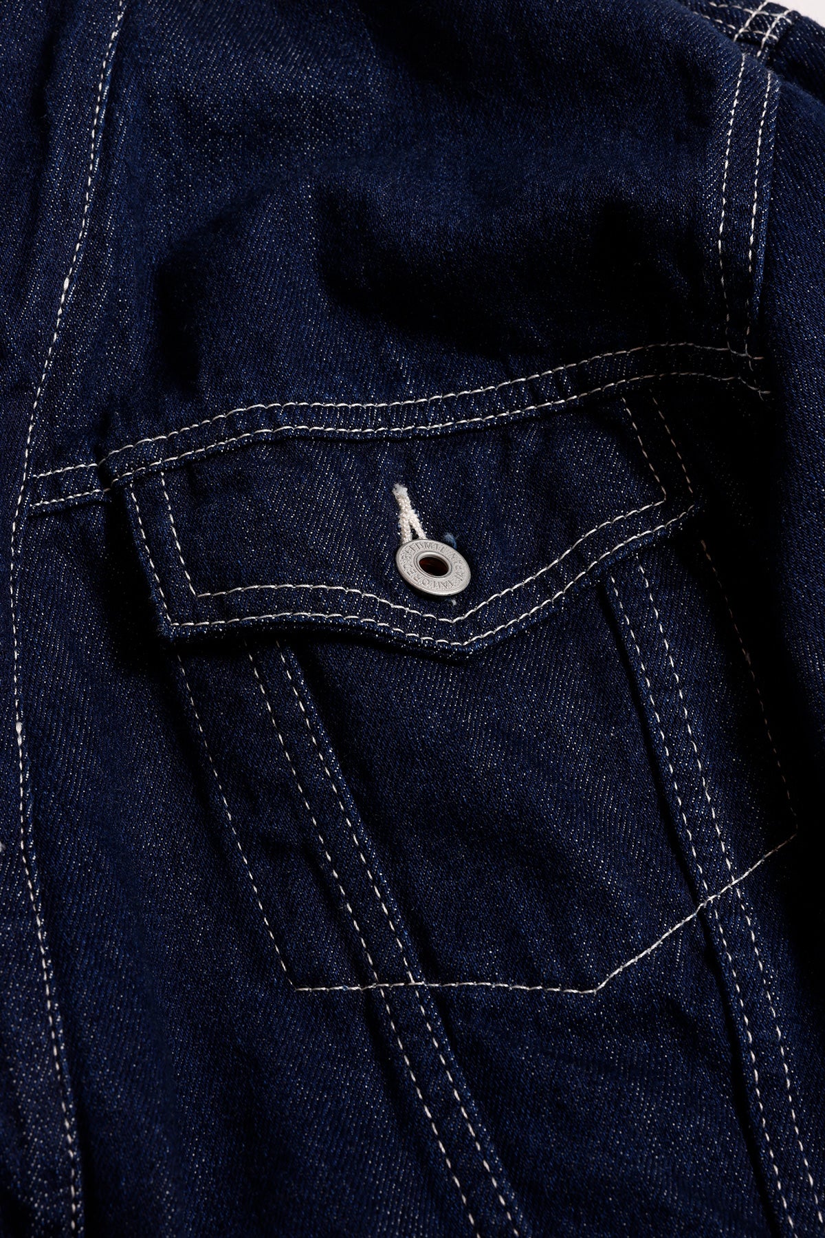 DENIM T-FORM JACKET RINSE