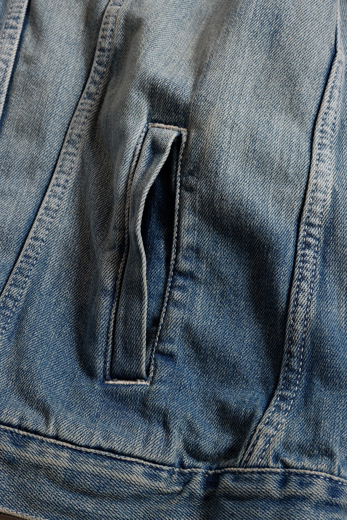 DENIM T-FORM JACKET 3YR WASH