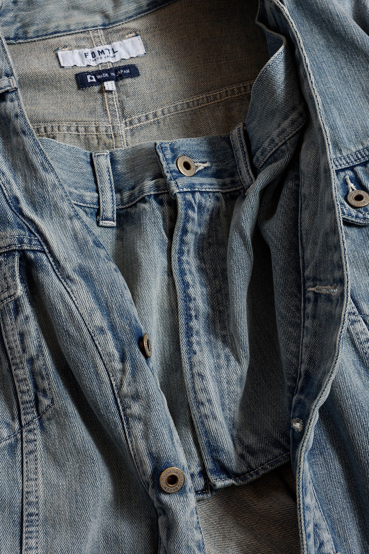 DENIM T-FORM JACKET 3YR WASH