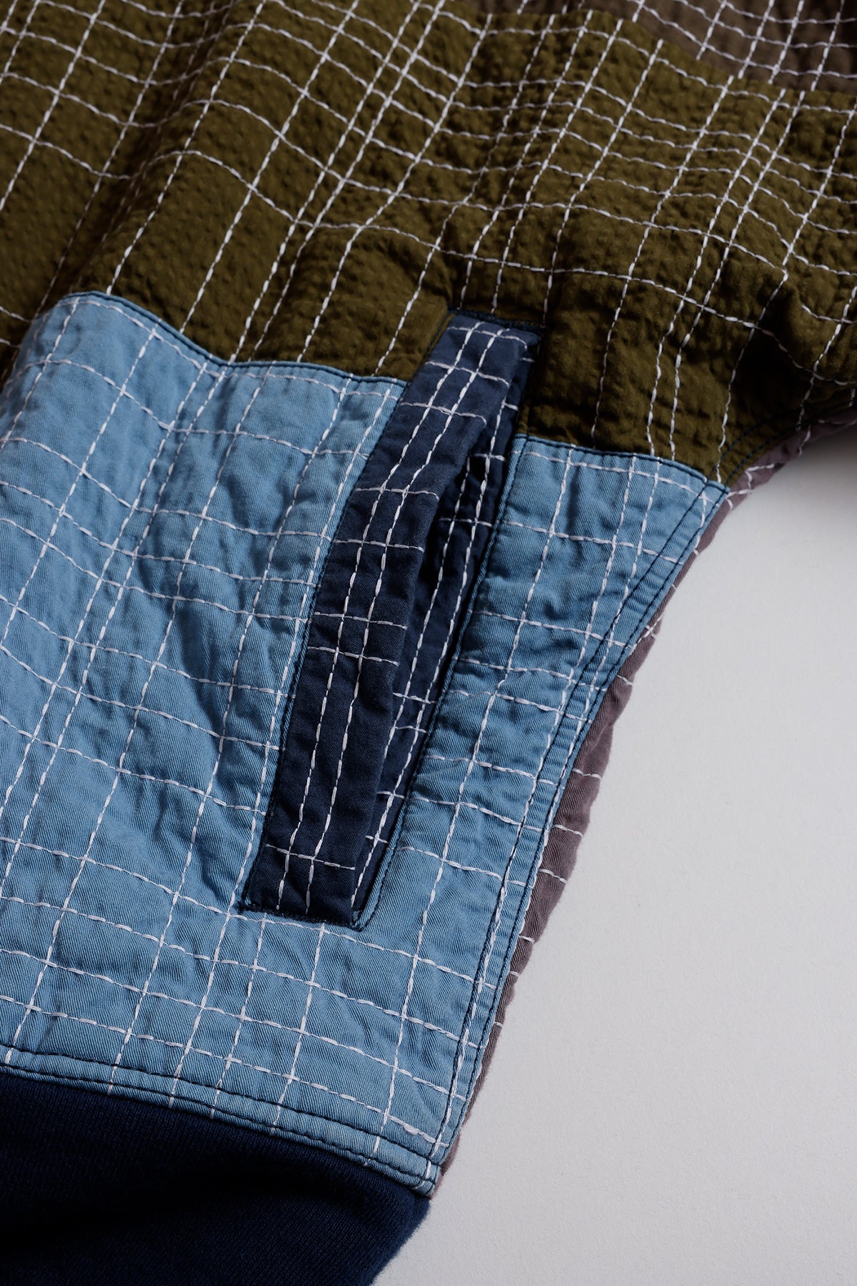 SASHIKO BOMBER JACKET RINSE – FDMTL