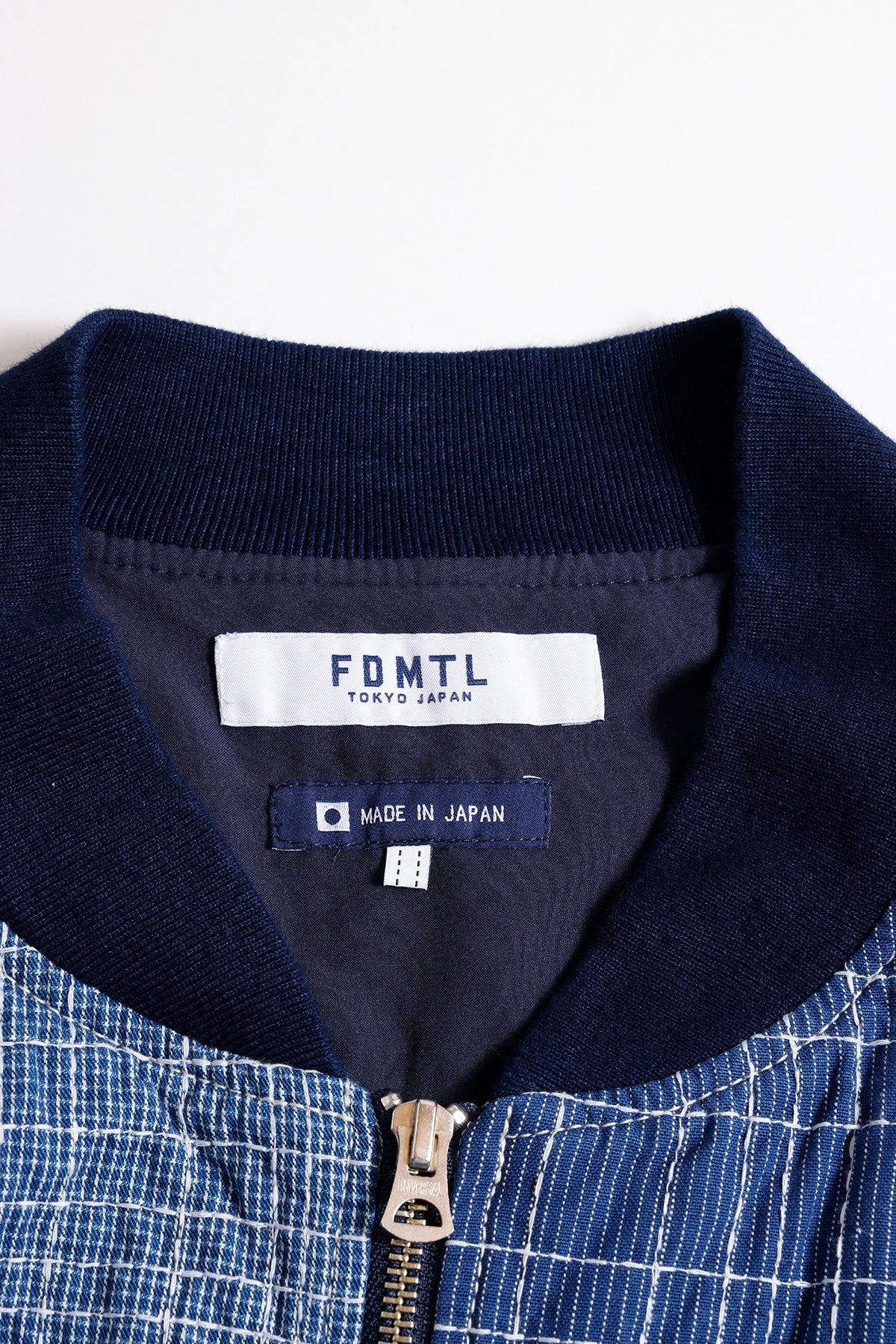 SASHIKO BOMBER JACKET RINSE – FDMTL