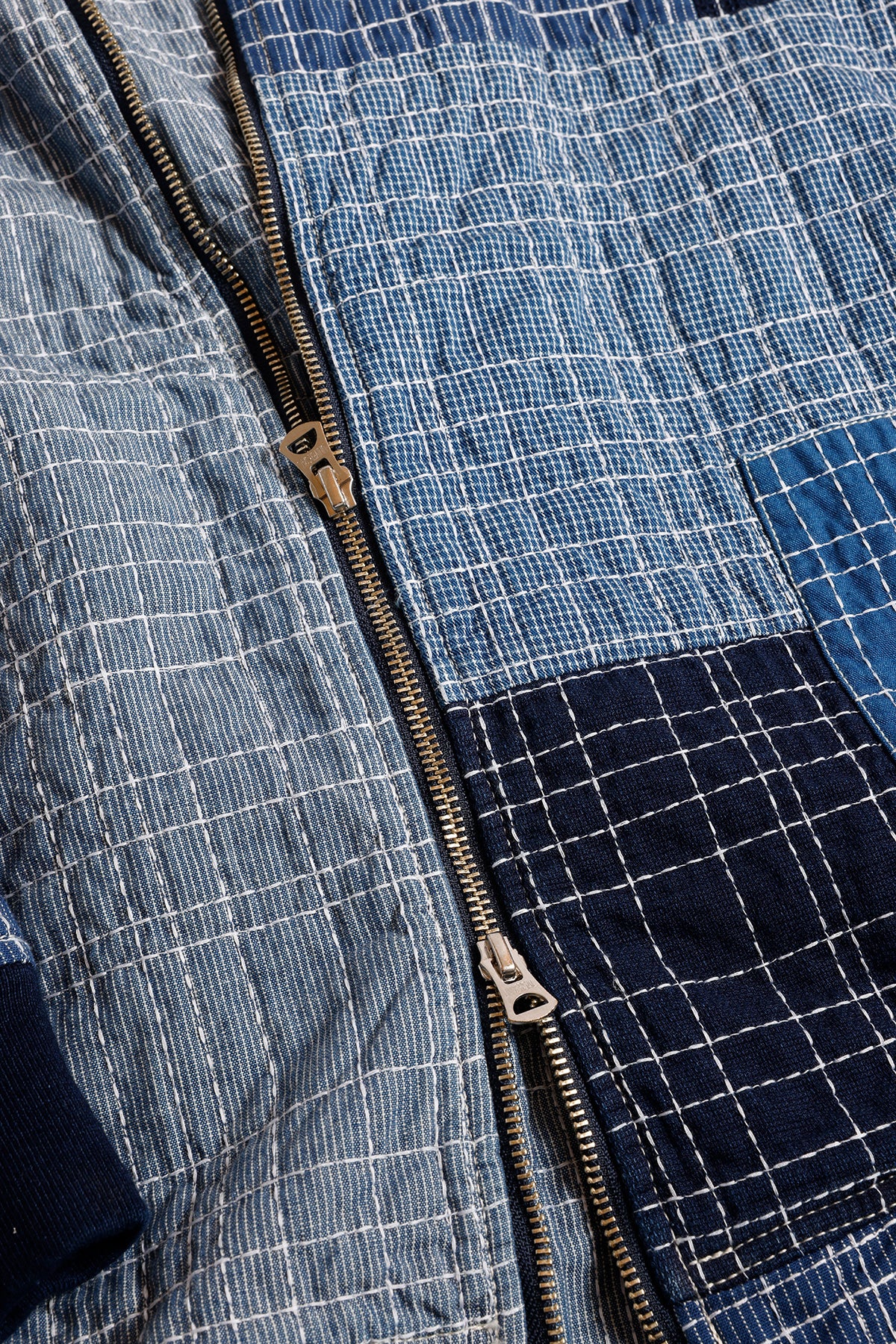 SASHIKO BOMBER JACKET RINSE – FDMTL