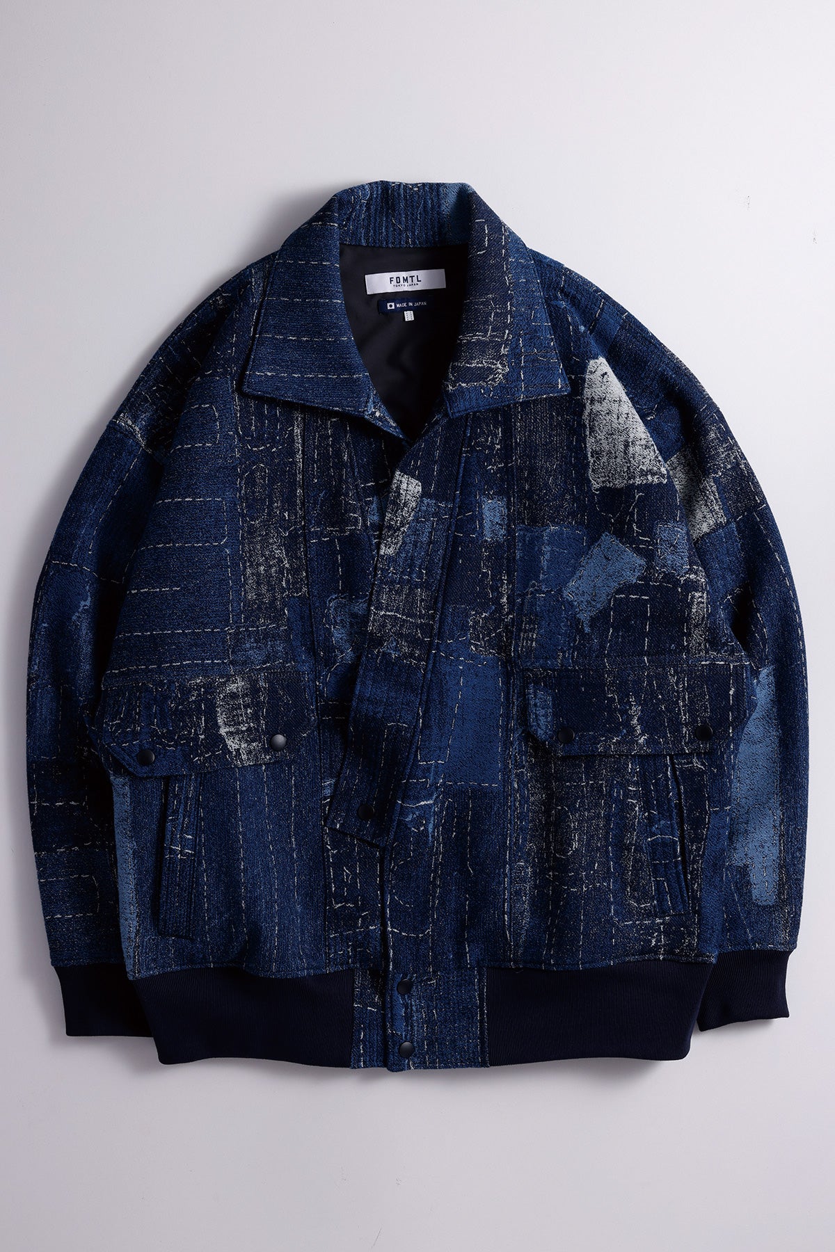 BORO JACQUARD KIMONO JKT RINSE