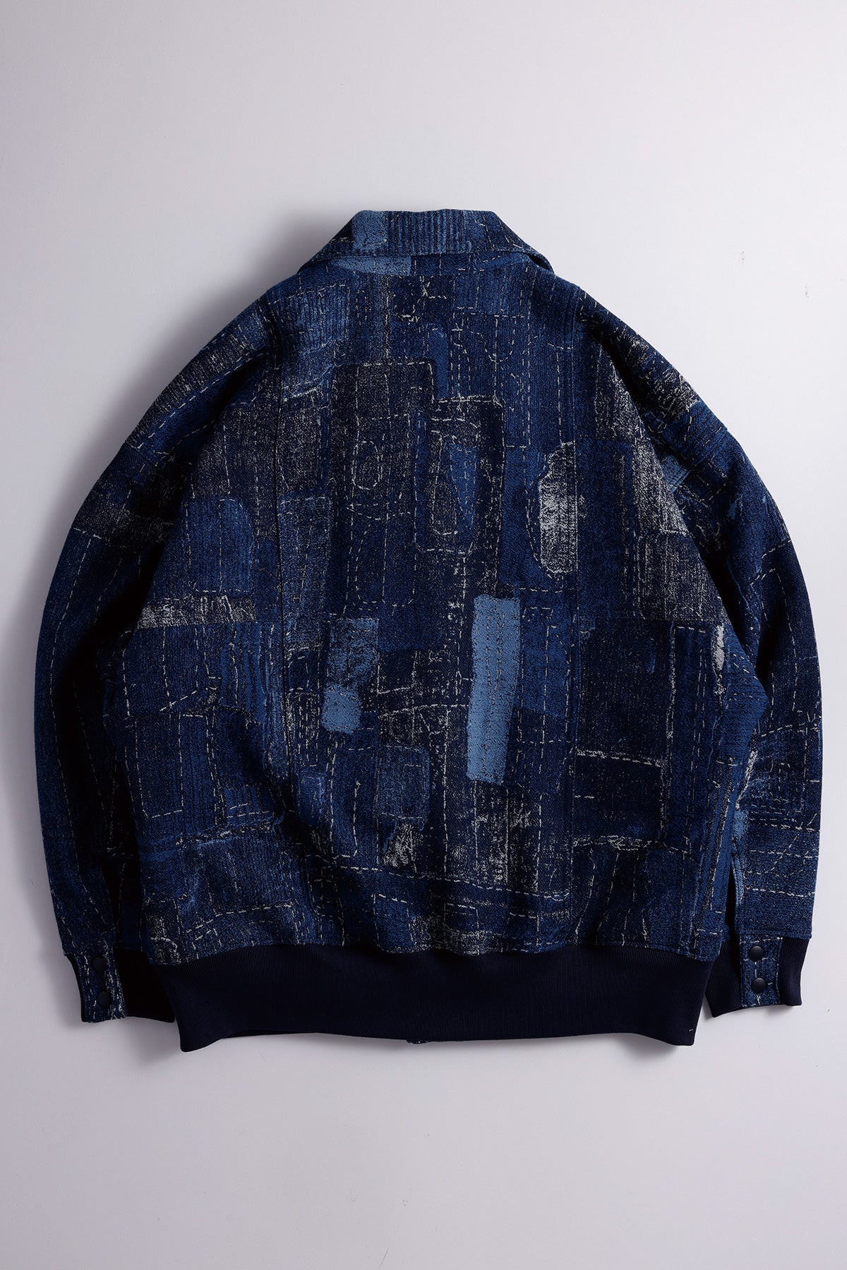 BORO JACQUARD KIMONO JKT RINSE