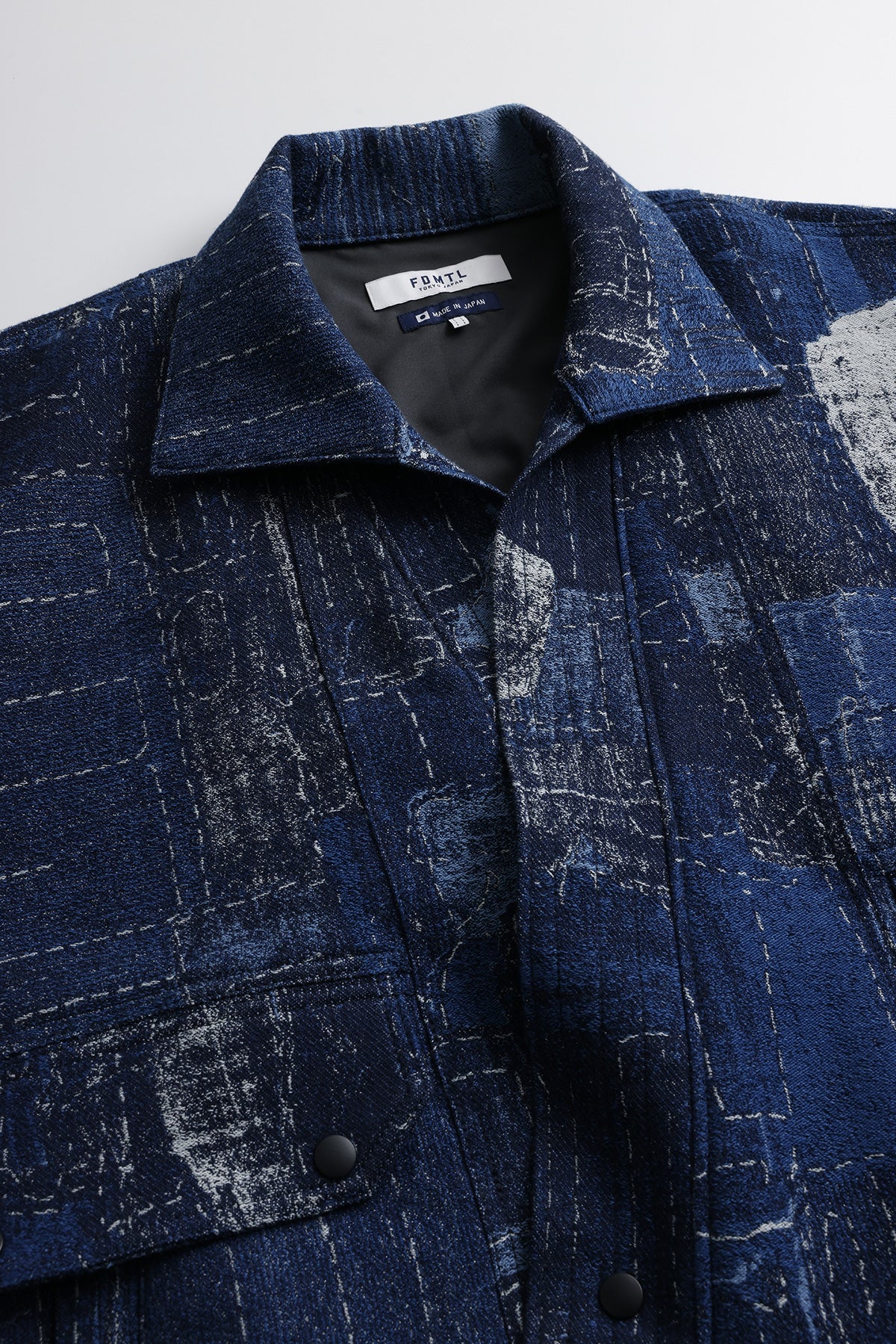 BORO JACQUARD KIMONO JKT RINSE