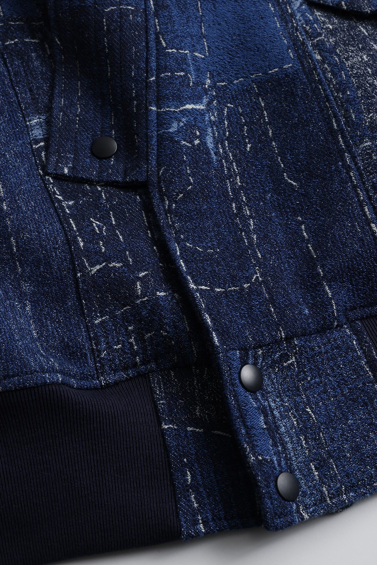BORO JACQUARD KIMONO JKT RINSE