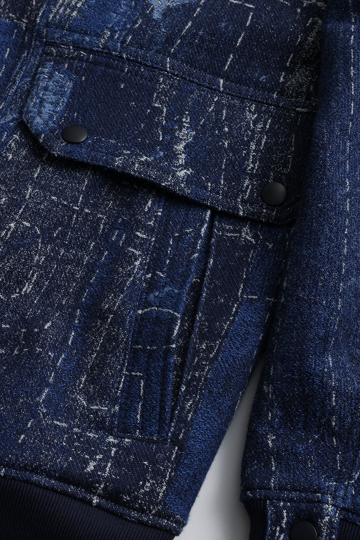 BORO JACQUARD KIMONO JKT RINSE