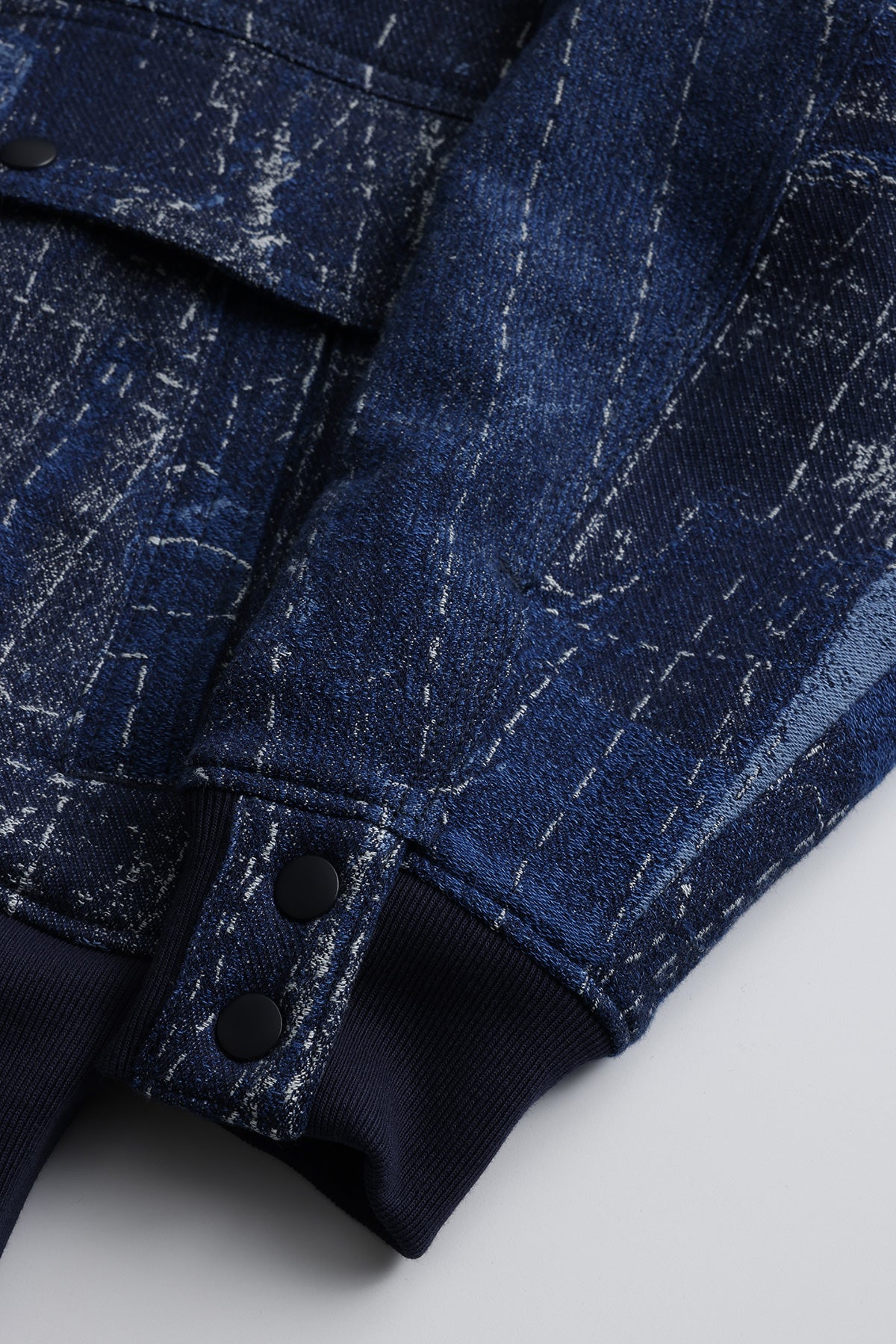 BORO JACQUARD KIMONO JKT RINSE
