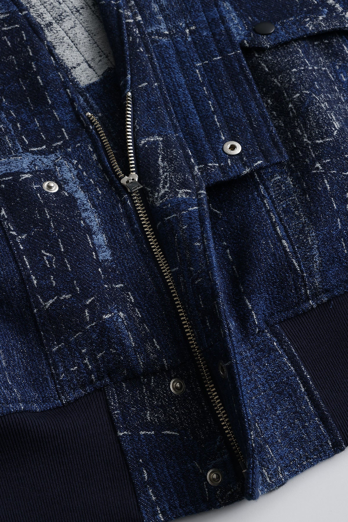 BORO JACQUARD KIMONO JKT RINSE