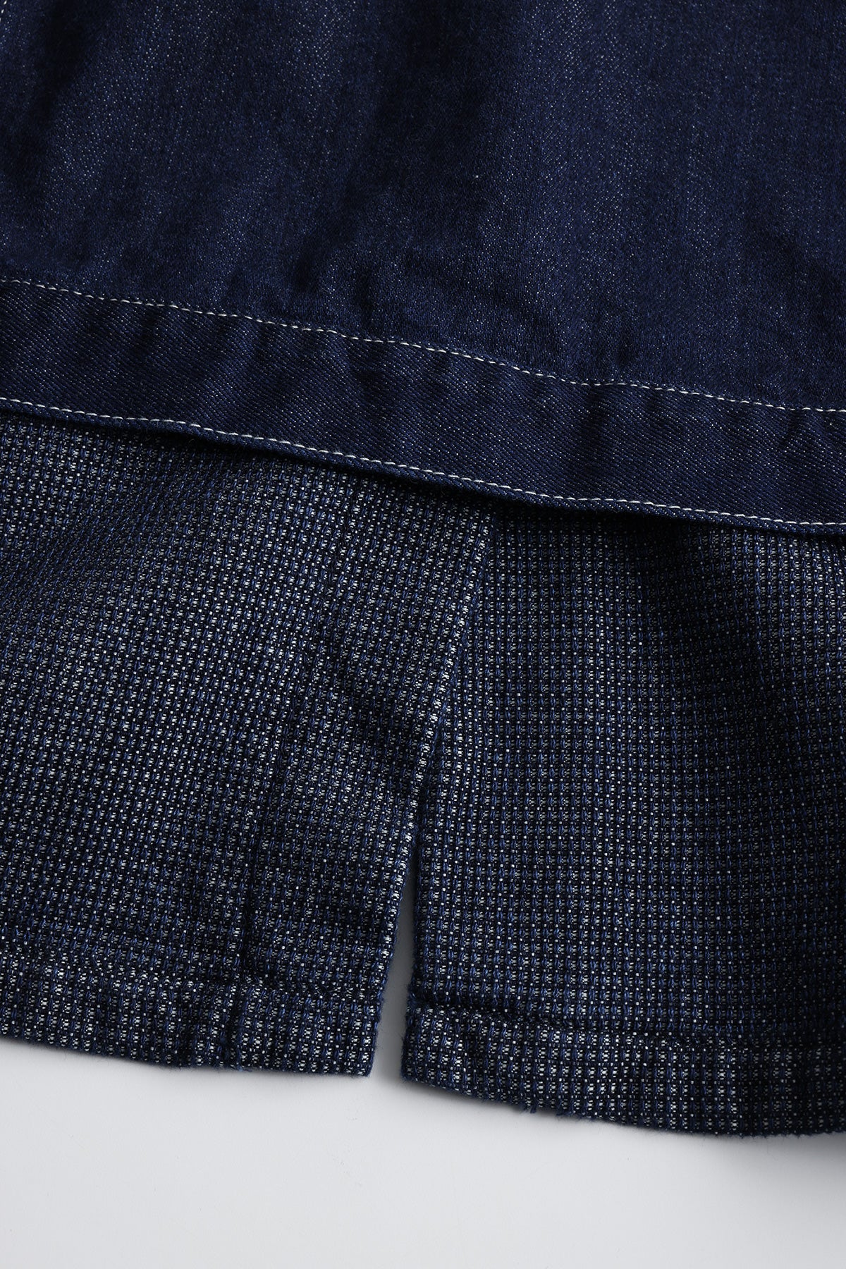 PLEATS LAPEL JACKET RINSE