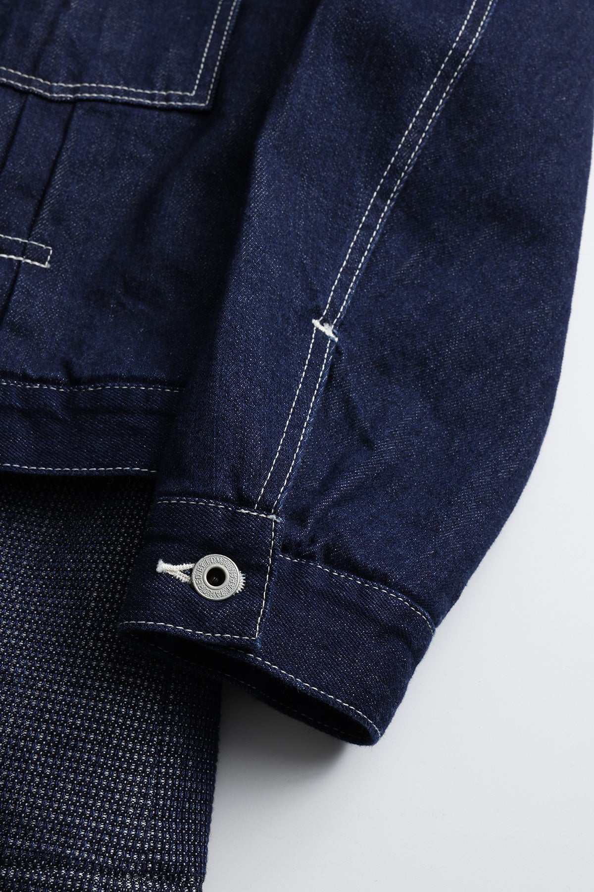 PLEATS LAPEL JACKET RINSE