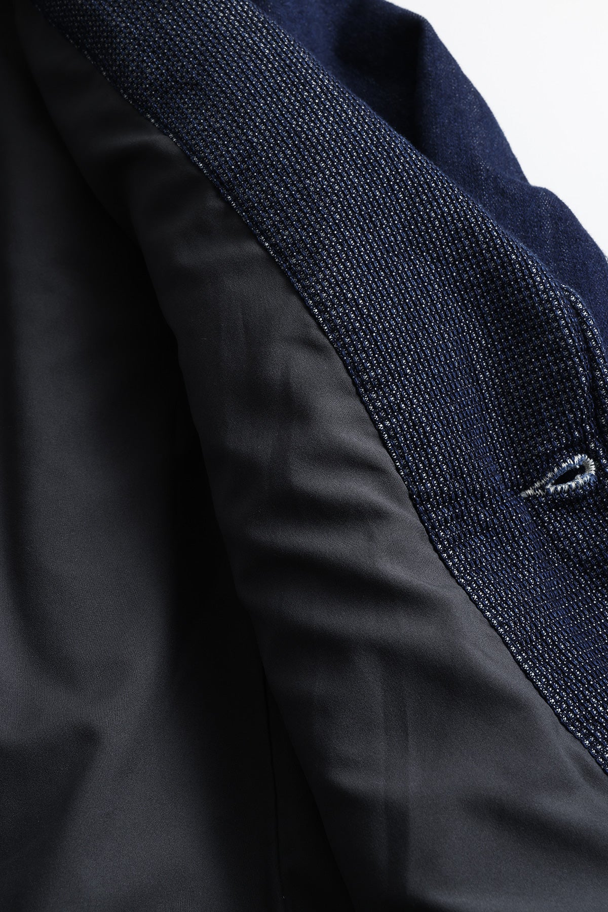 PLEATS LAPEL JACKET RINSE