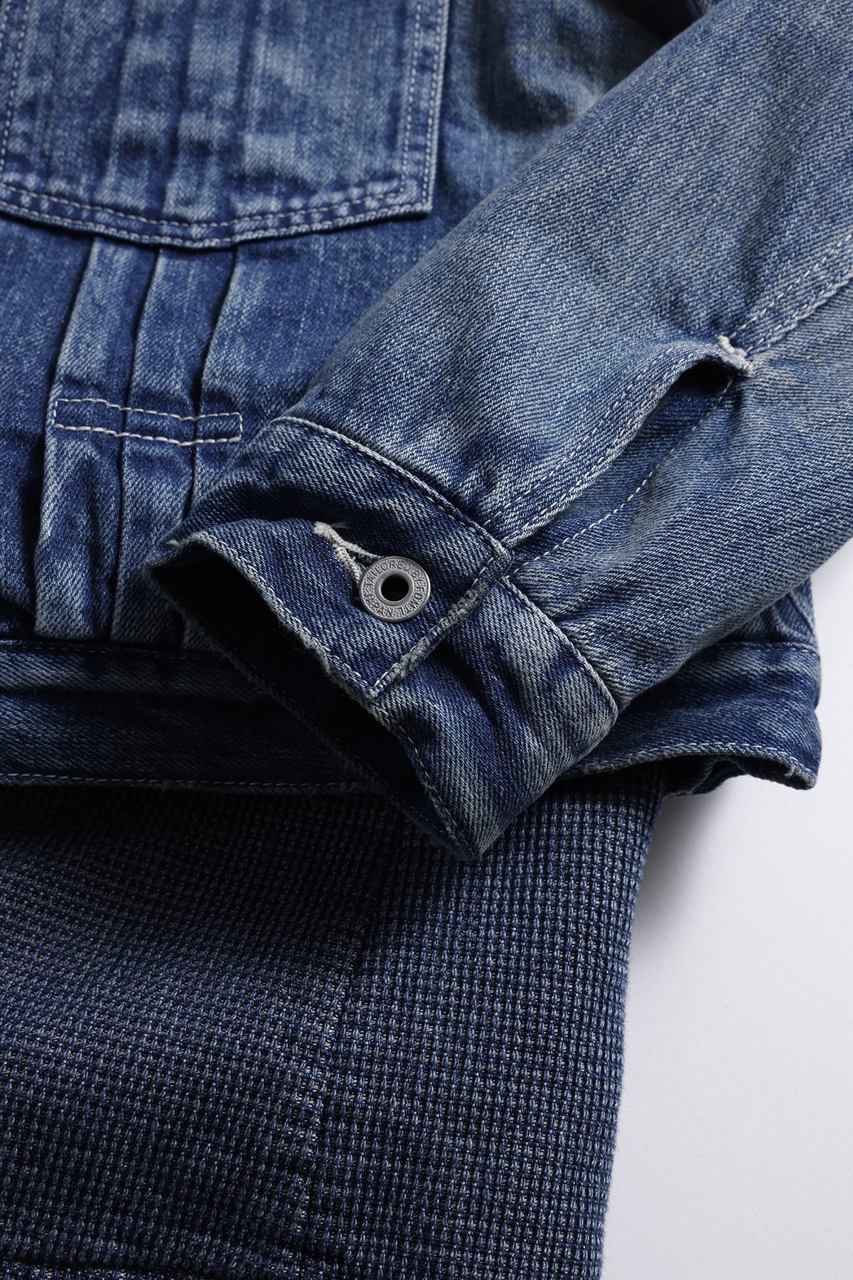 PLEATS LAPEL JACKET 3YR WASH