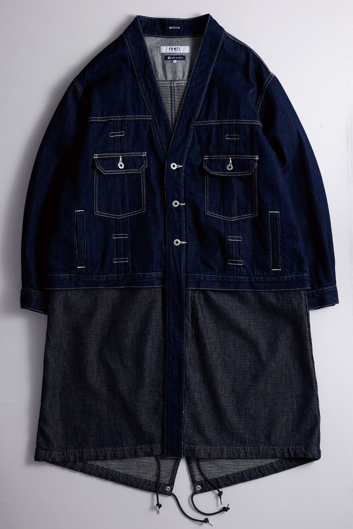 PLEATS MODS JKT RINSE