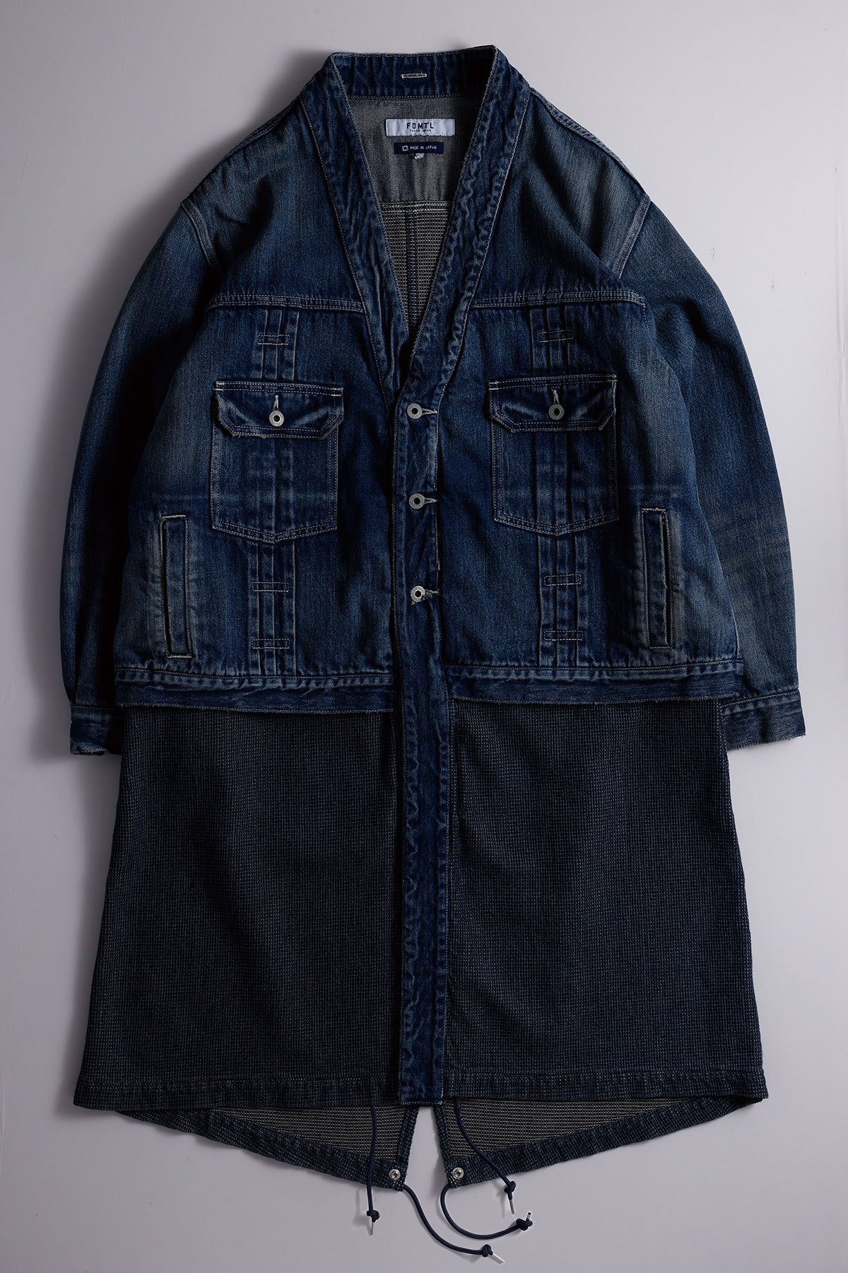 PLEATS MODS JKT 3YR WASH