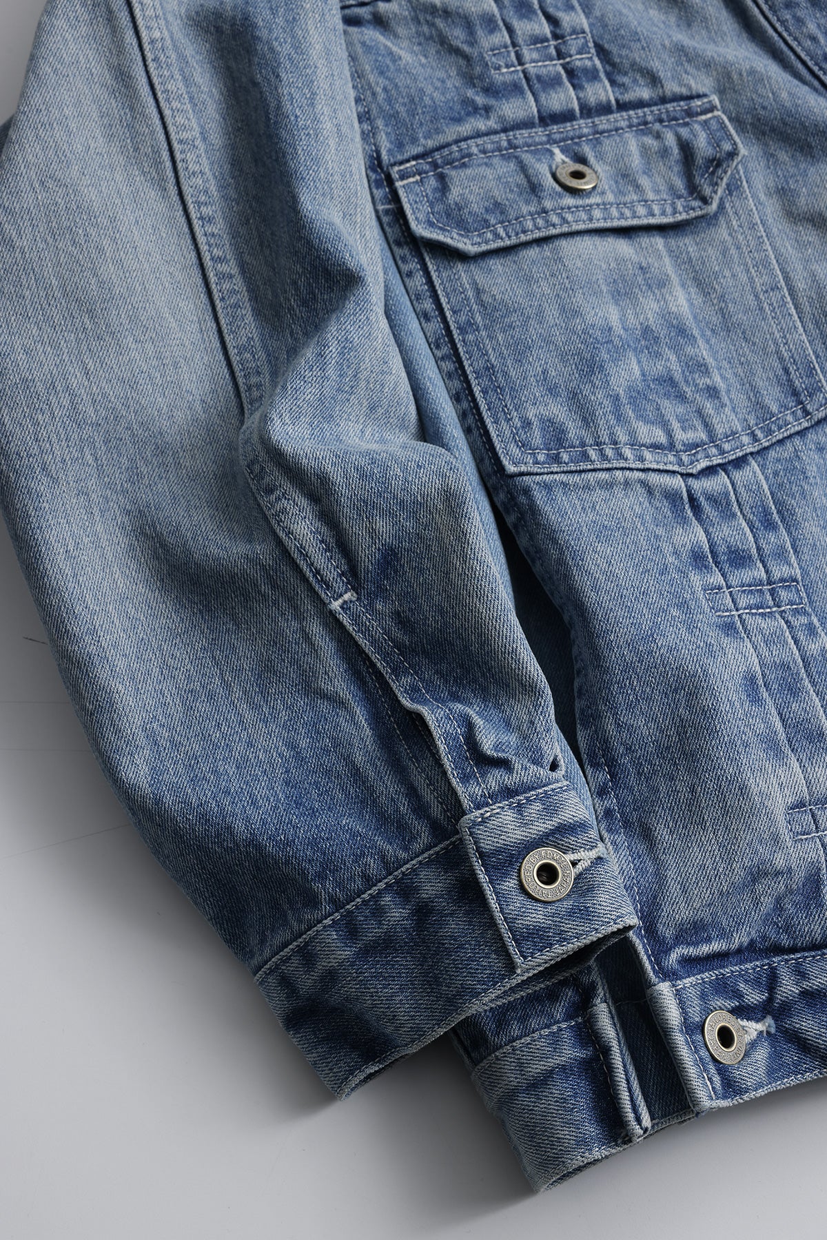 FLARE DENIM JAKCET 3YR WASH