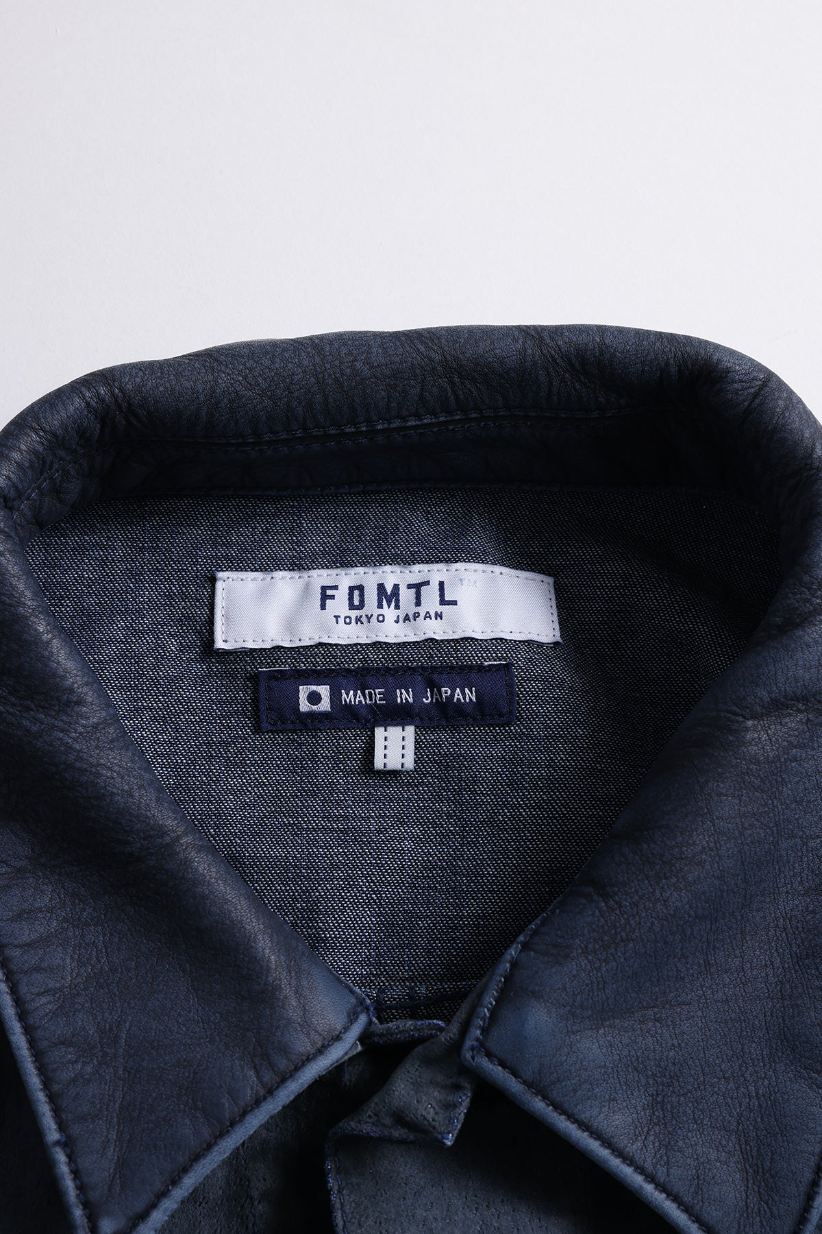 FLOCK LEATHER JACKET 3YR WASH