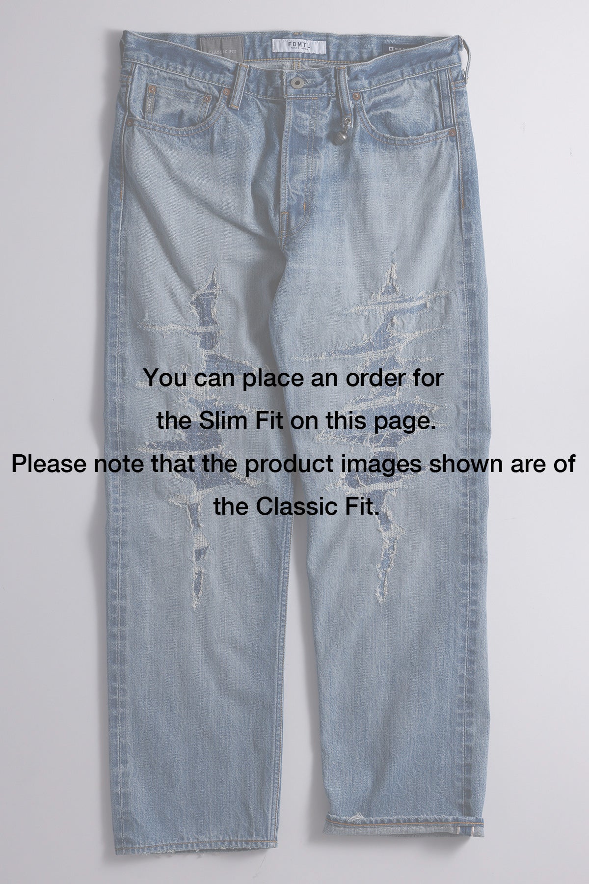 SLIM FIT DENIM CS142
