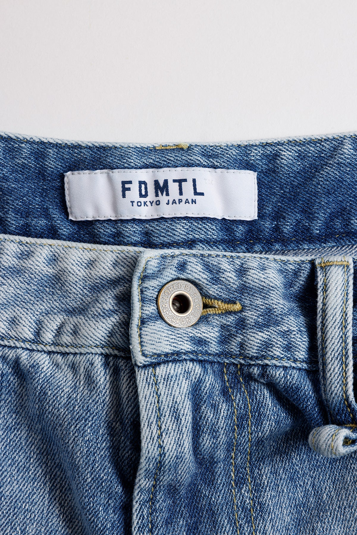 fdmtl SIDE BUTTON DENIM PANTS RINSE ジ*ン様 fdmtl SIDE BUTTON 
