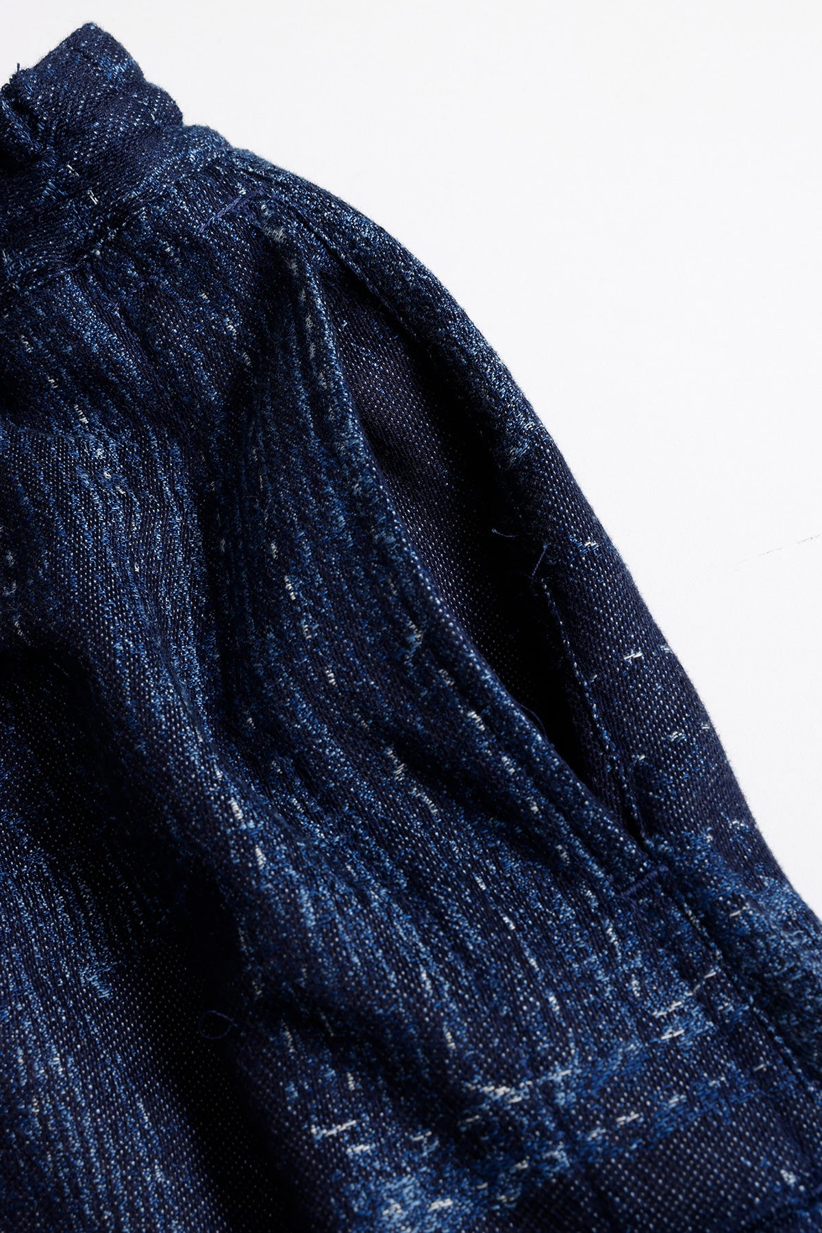 BORO SIDE BUTTON HAKAMA PANTS RINSE