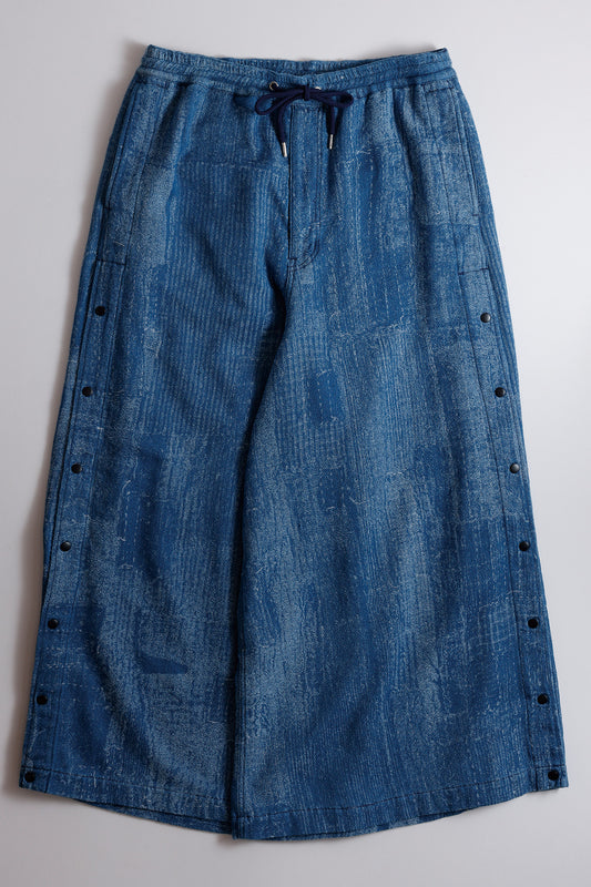 BORO SIDE BUTTON HAKAMA PANTS 3YR WASH