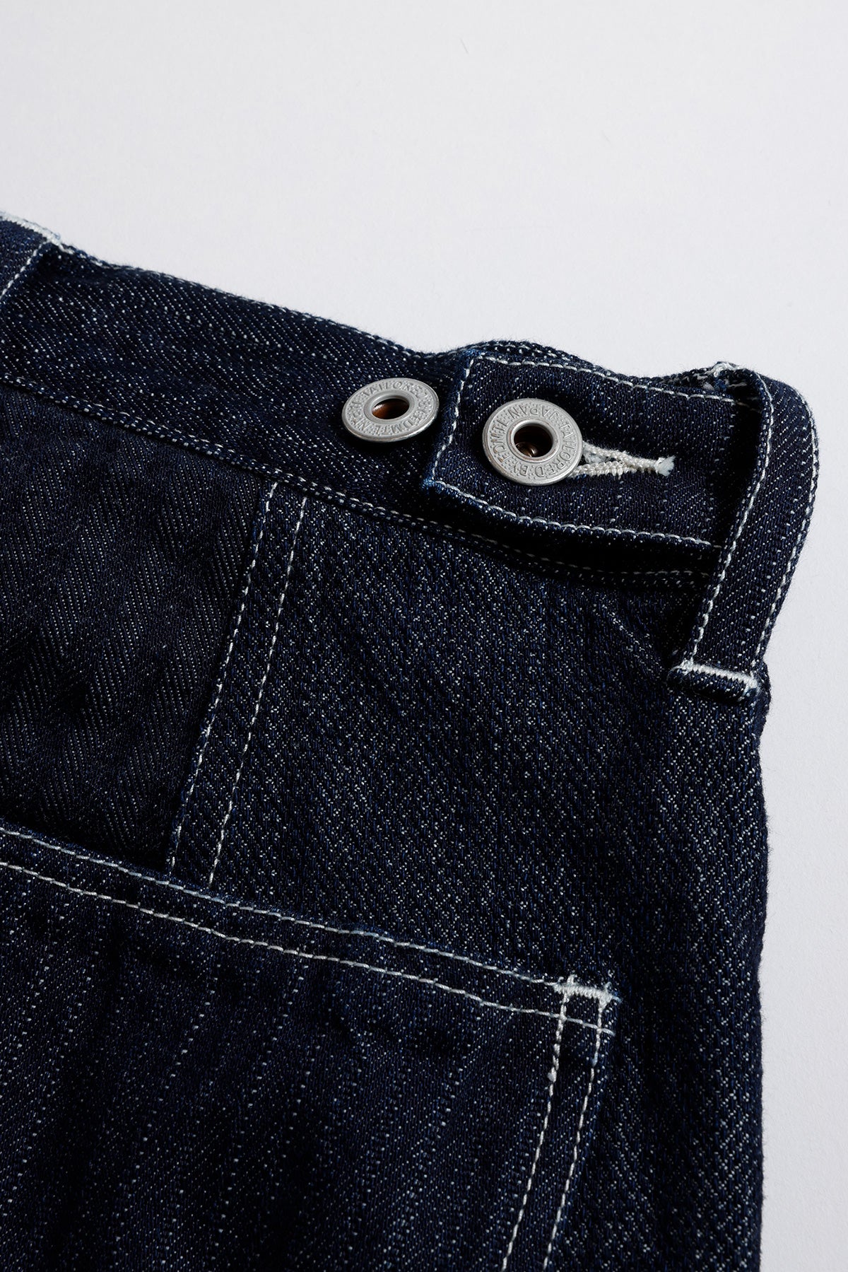 PATCHWORK DOUBLE KNEE SHORTS RINSE