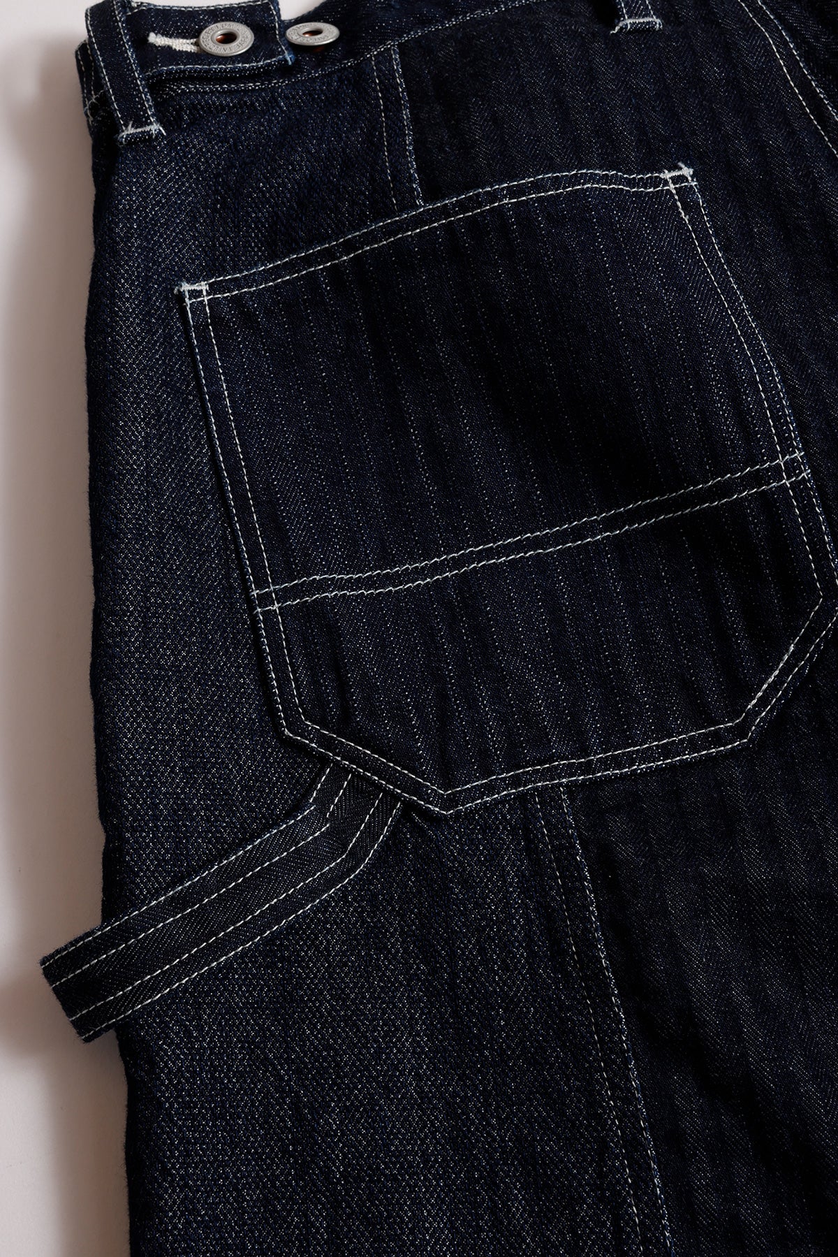 PATCHWORK DOUBLE KNEE SHORTS RINSE