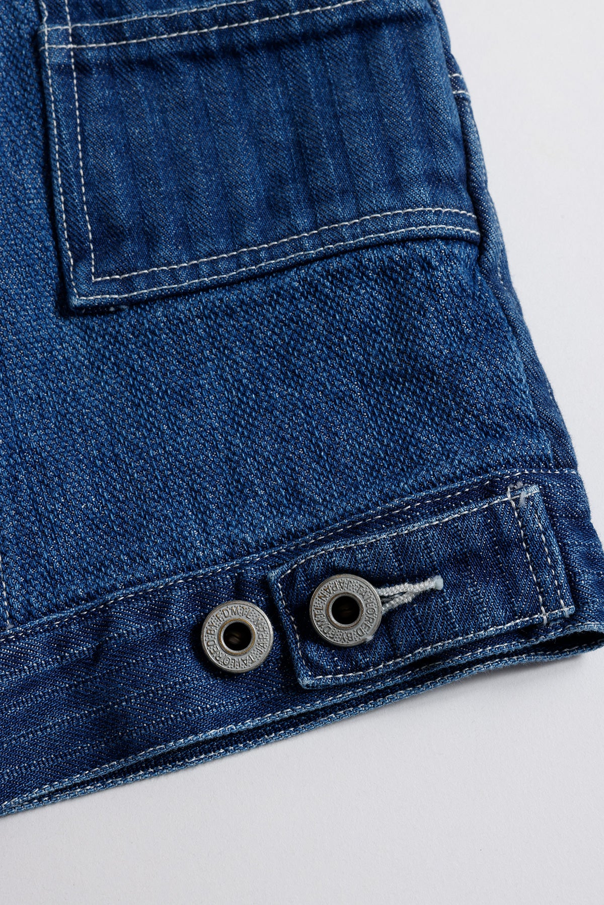 PATCHWORK DOUBLE KNEE SHORTS 3YR WASH