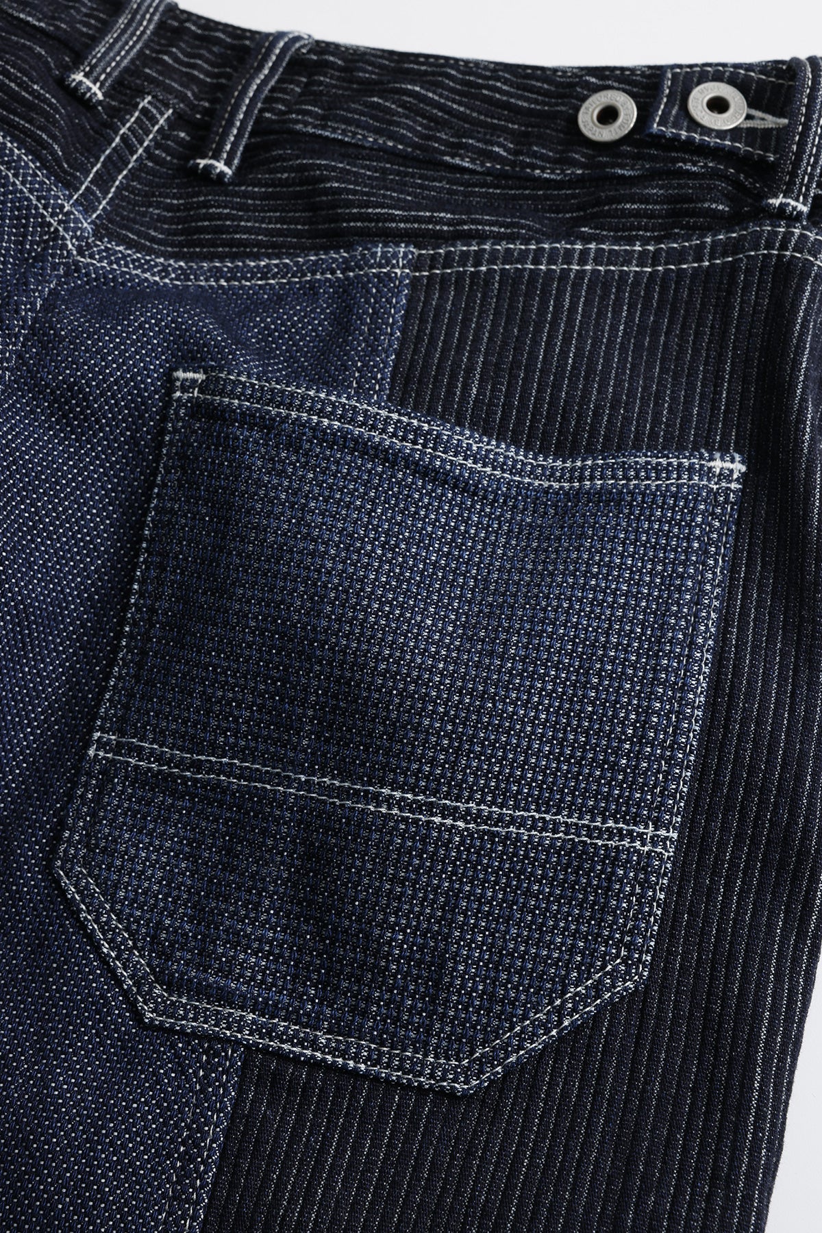 FRONT POCKET WIDE PANTS RINSE