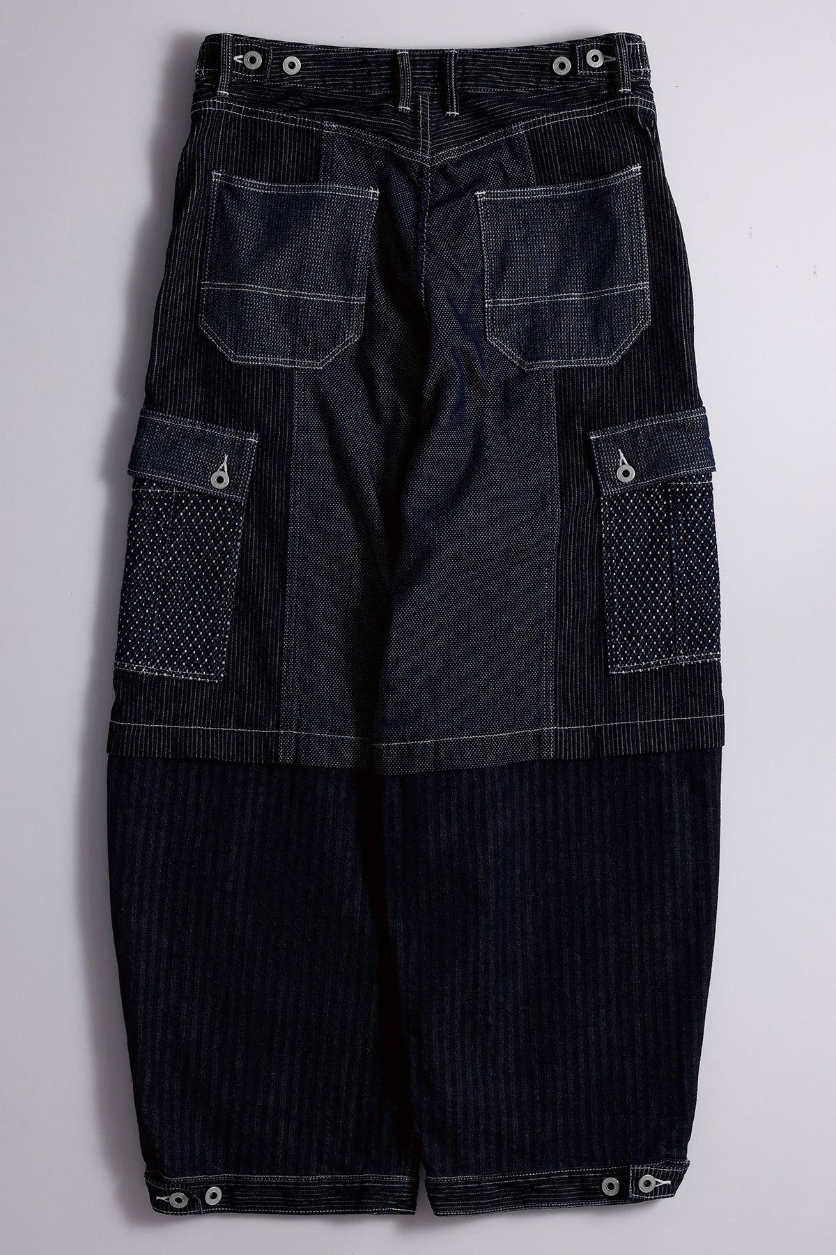 FRONT POCKET WIDE PANTS RINSE