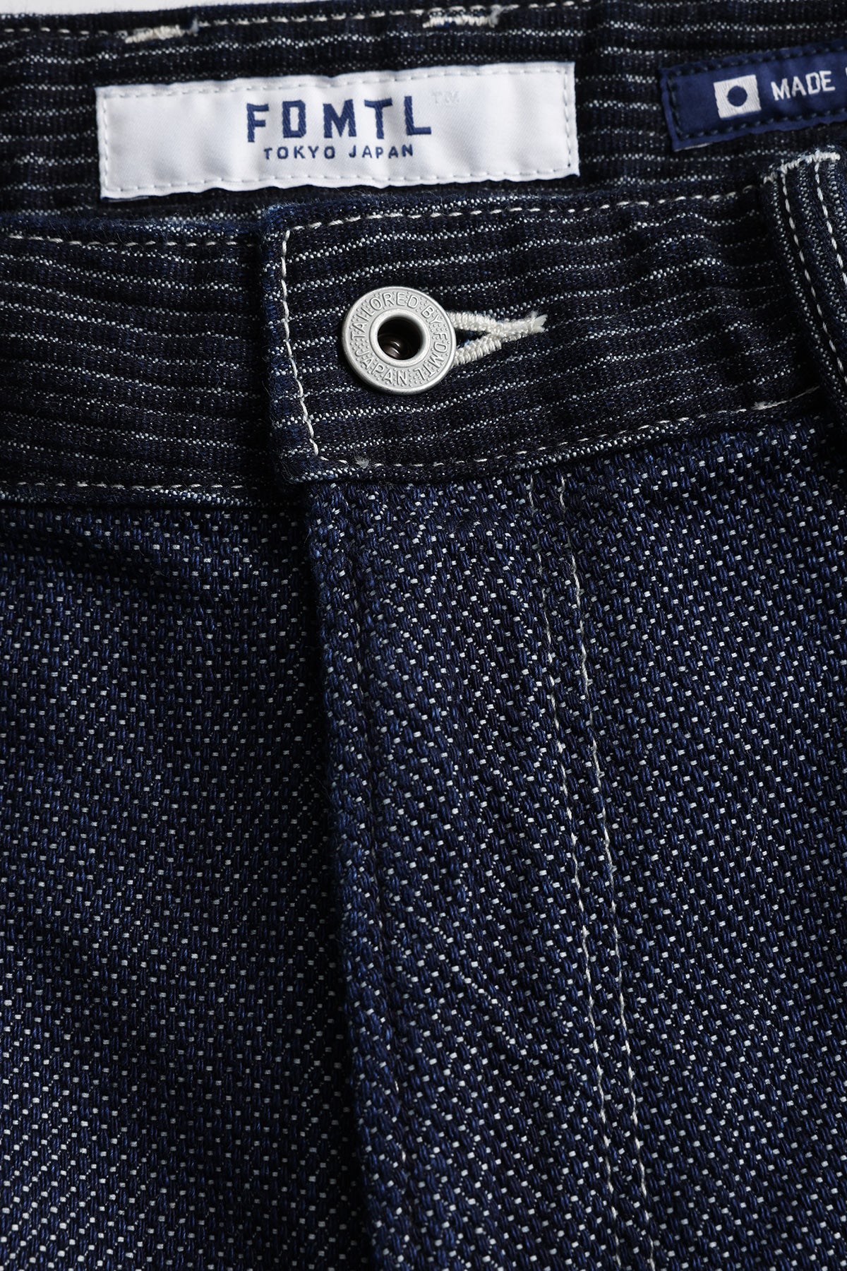 FRONT POCKET WIDE PANTS RINSE