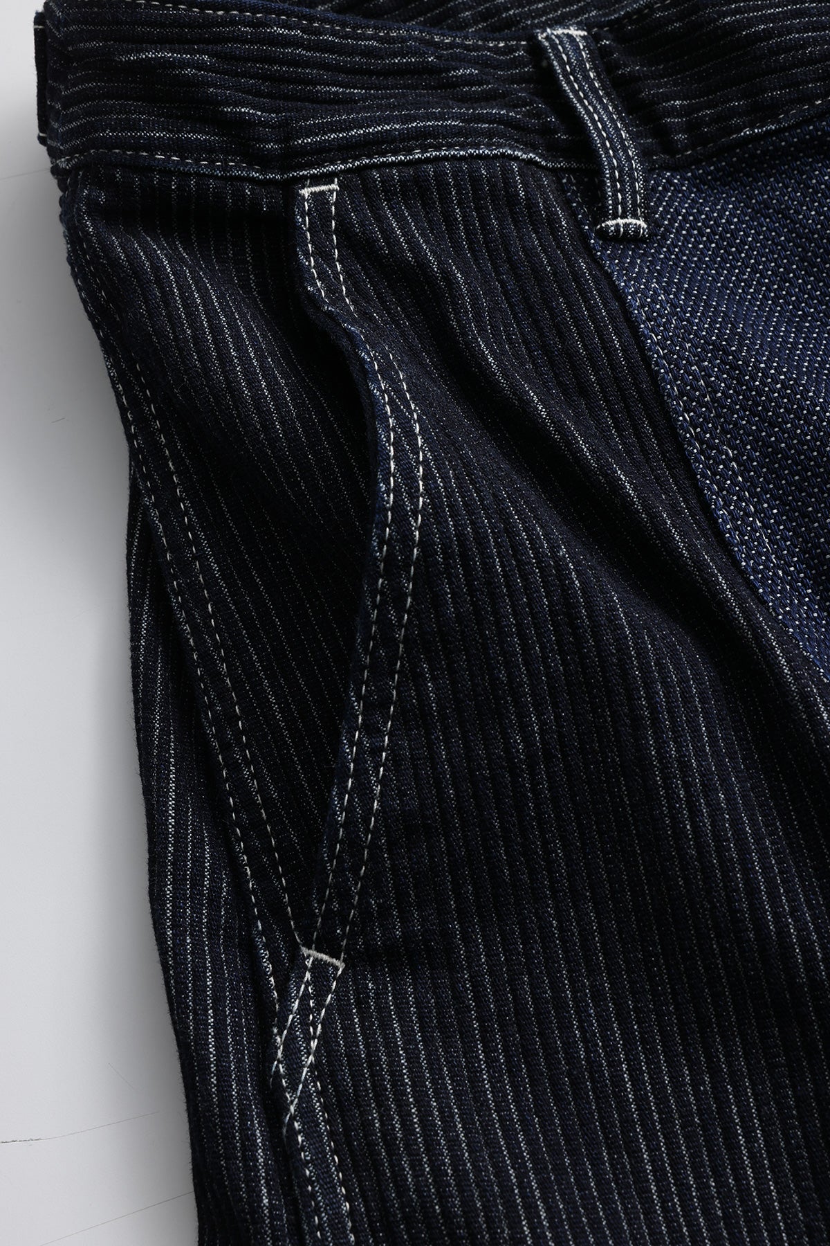 FRONT POCKET WIDE PANTS RINSE