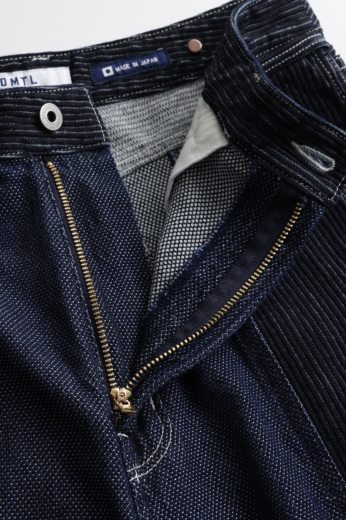 FRONT POCKET WIDE PANTS RINSE