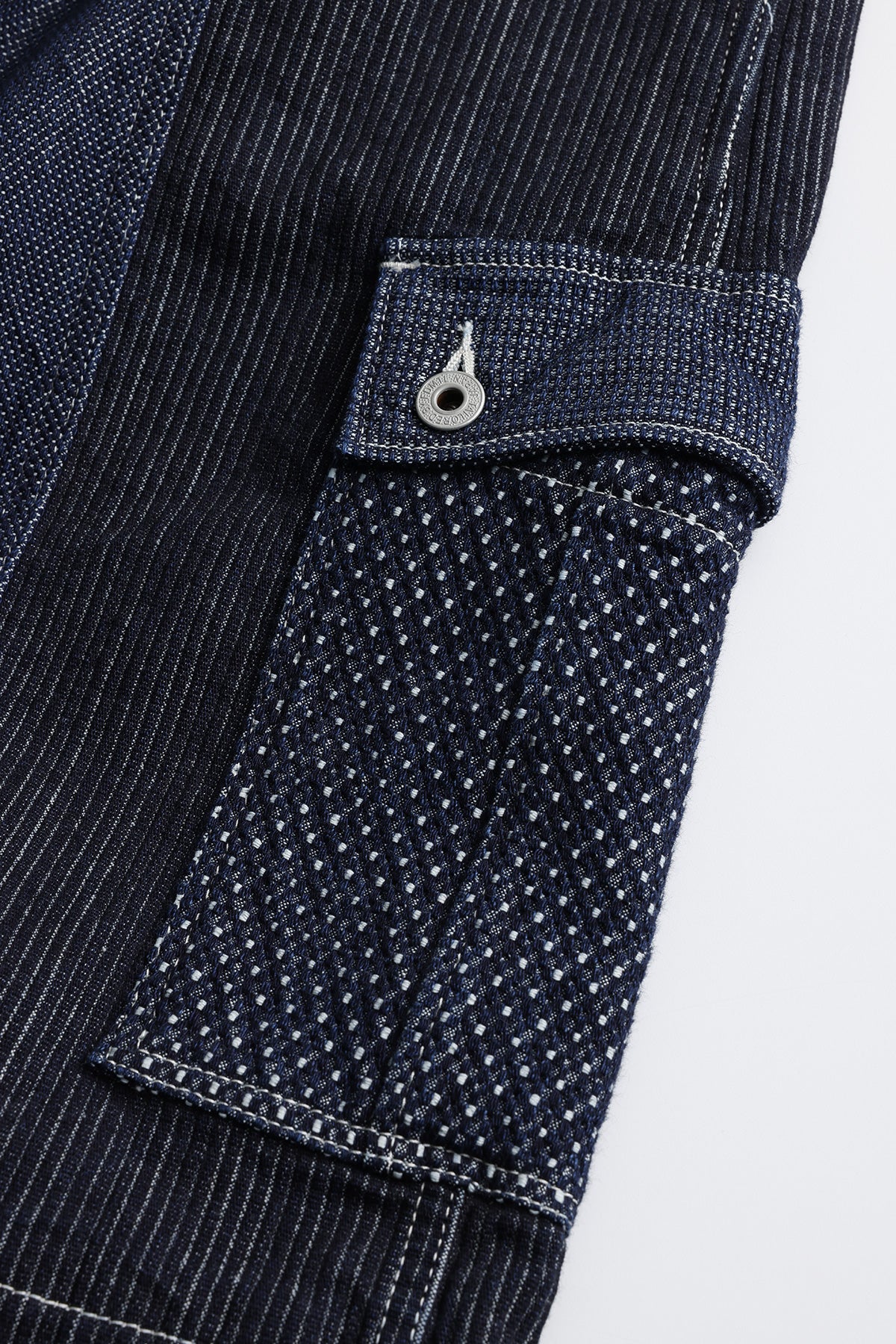 FRONT POCKET WIDE PANTS RINSE