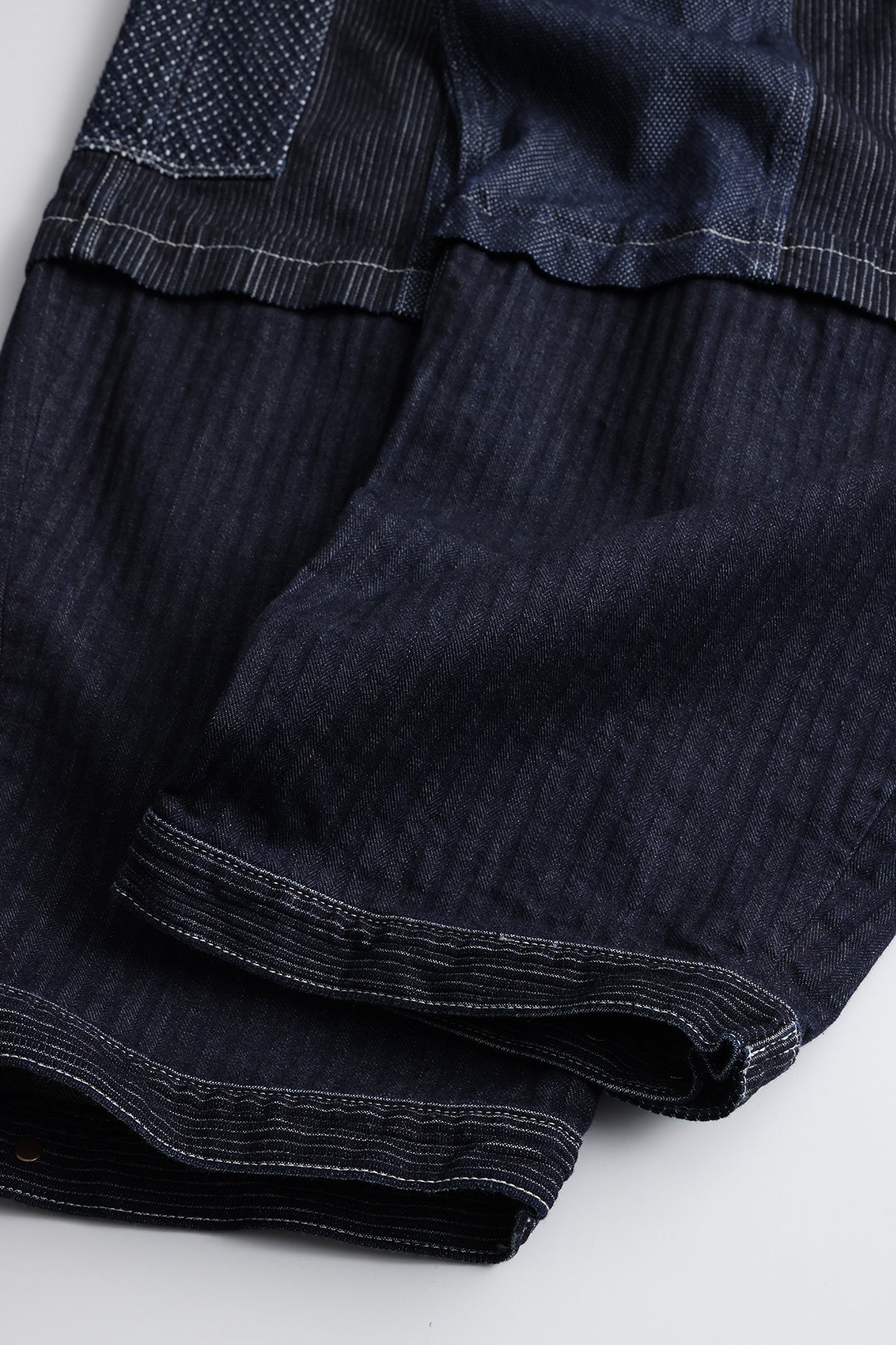 FRONT POCKET WIDE PANTS RINSE