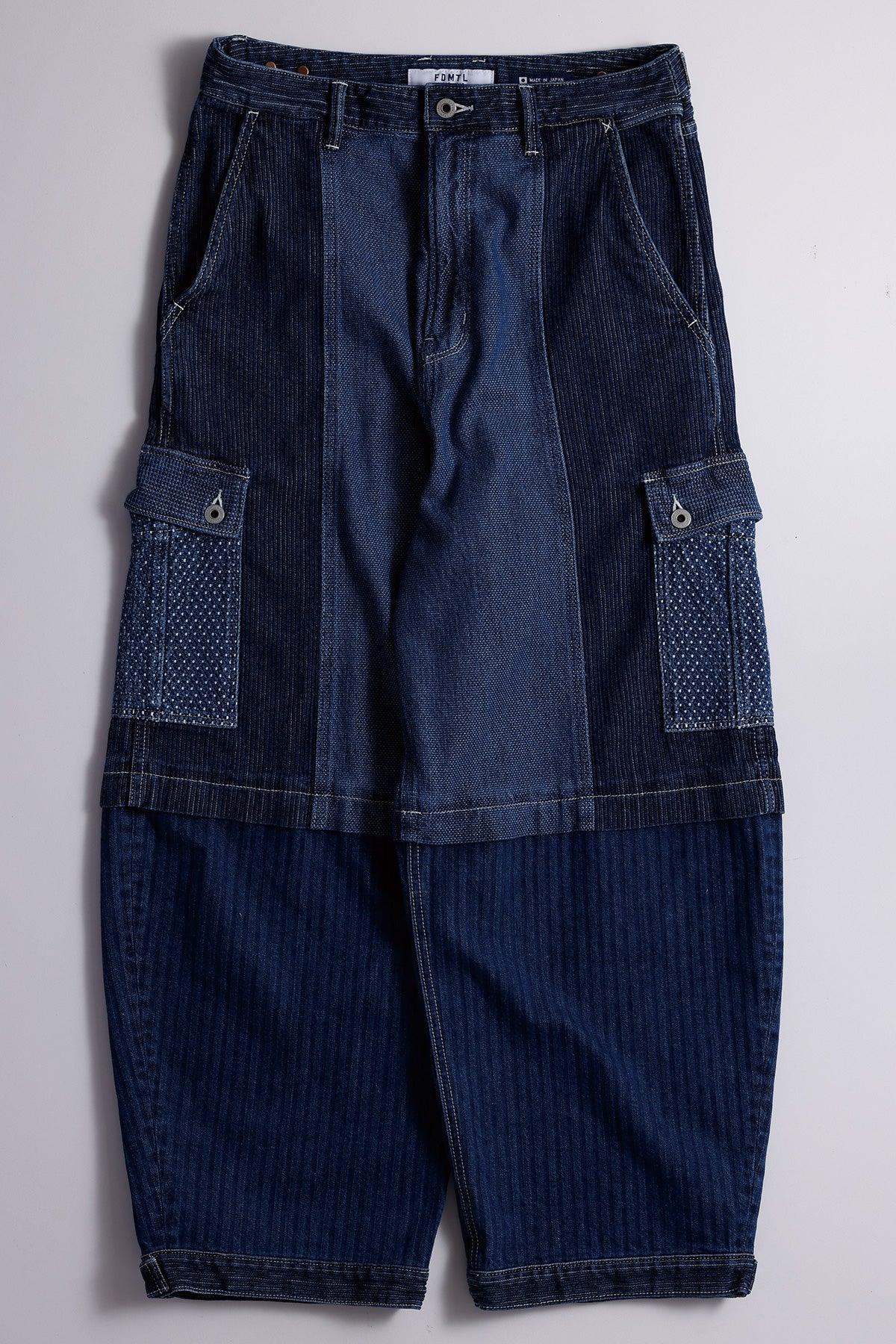 FRONT POCKET WIDE PANTS 3YR WASH