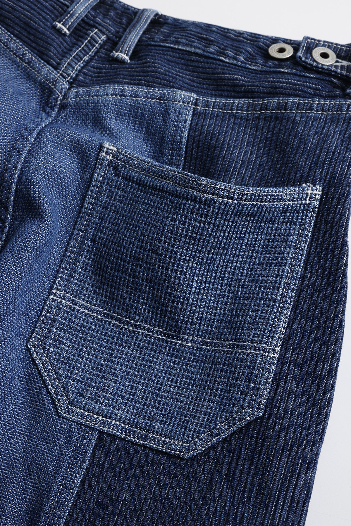 FRONT POCKET WIDE PANTS 3YR WASH