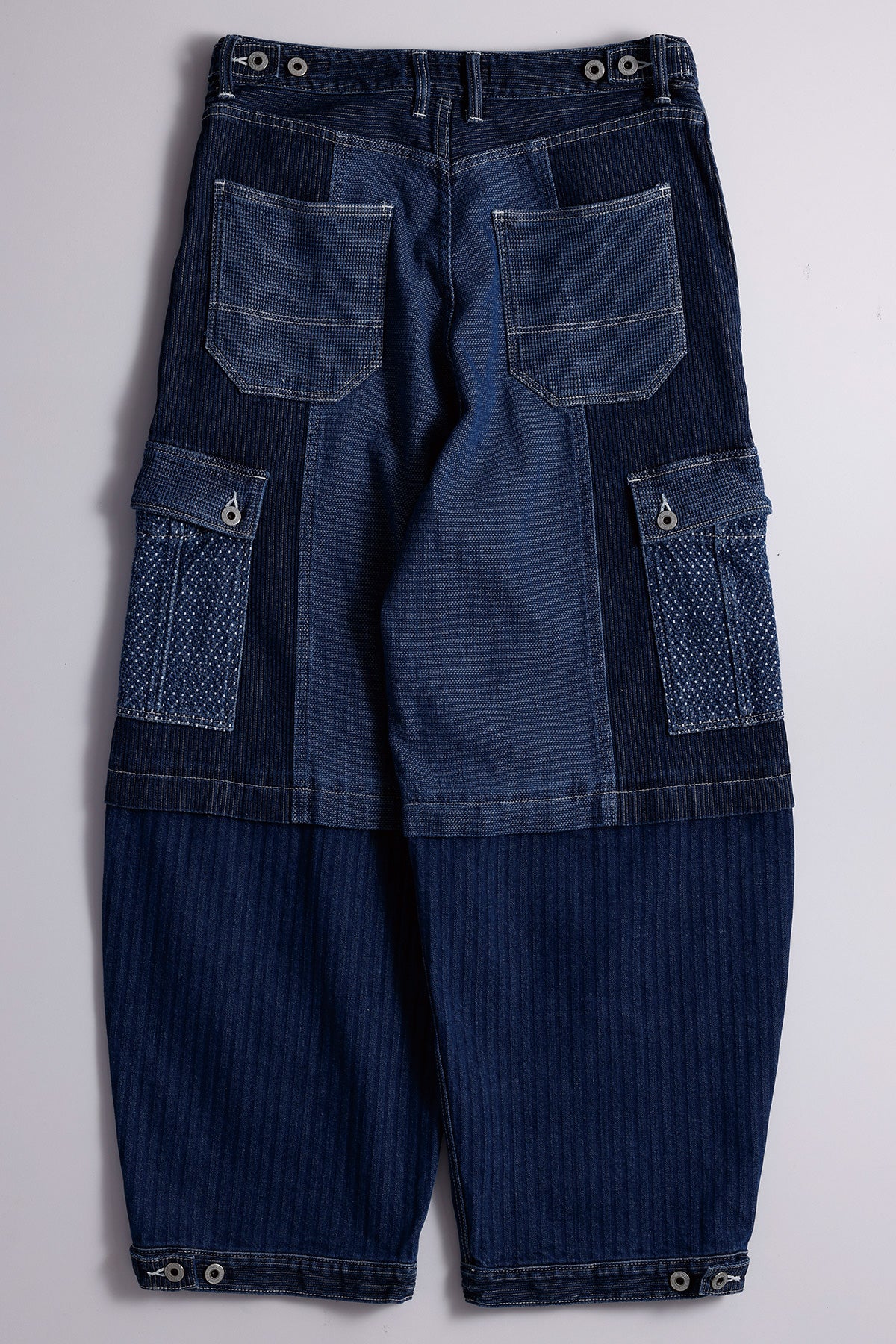 FRONT POCKET WIDE PANTS 3YR WASH