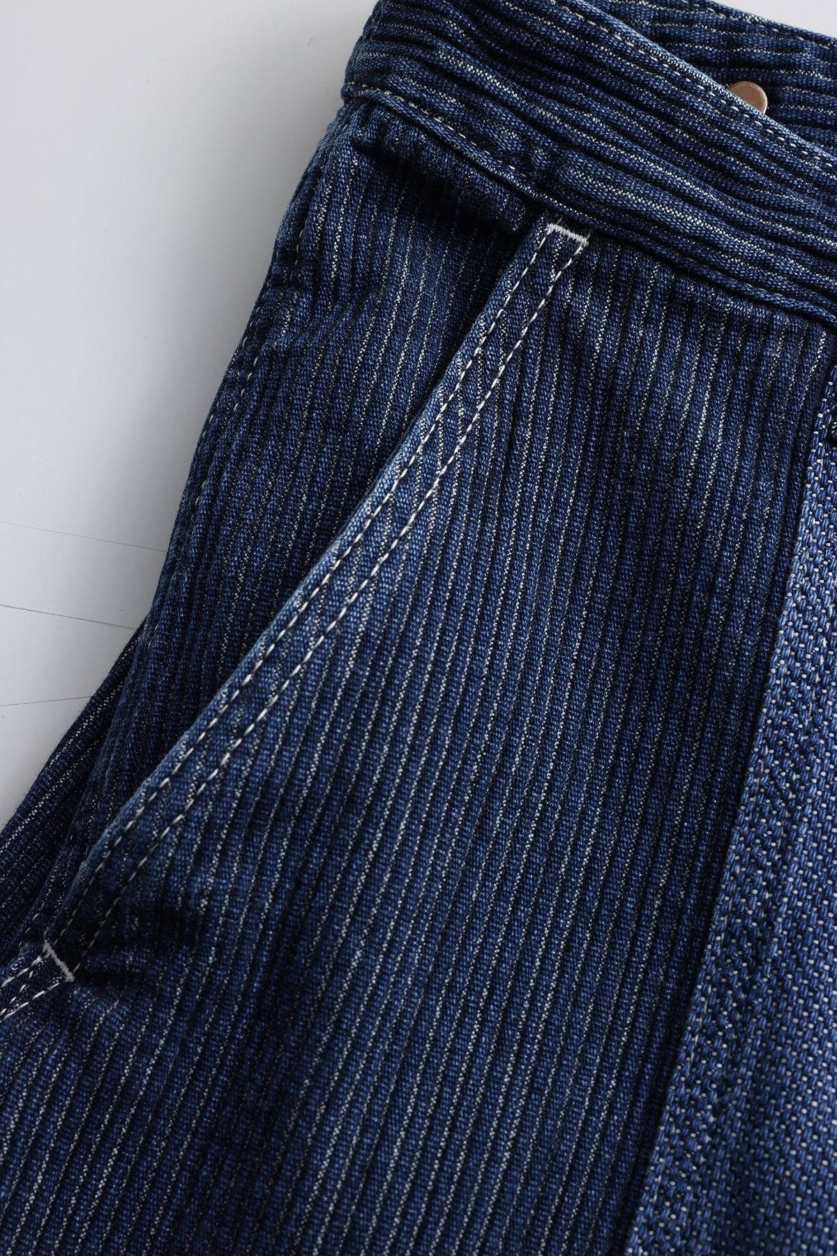FRONT POCKET WIDE PANTS 3YR WASH