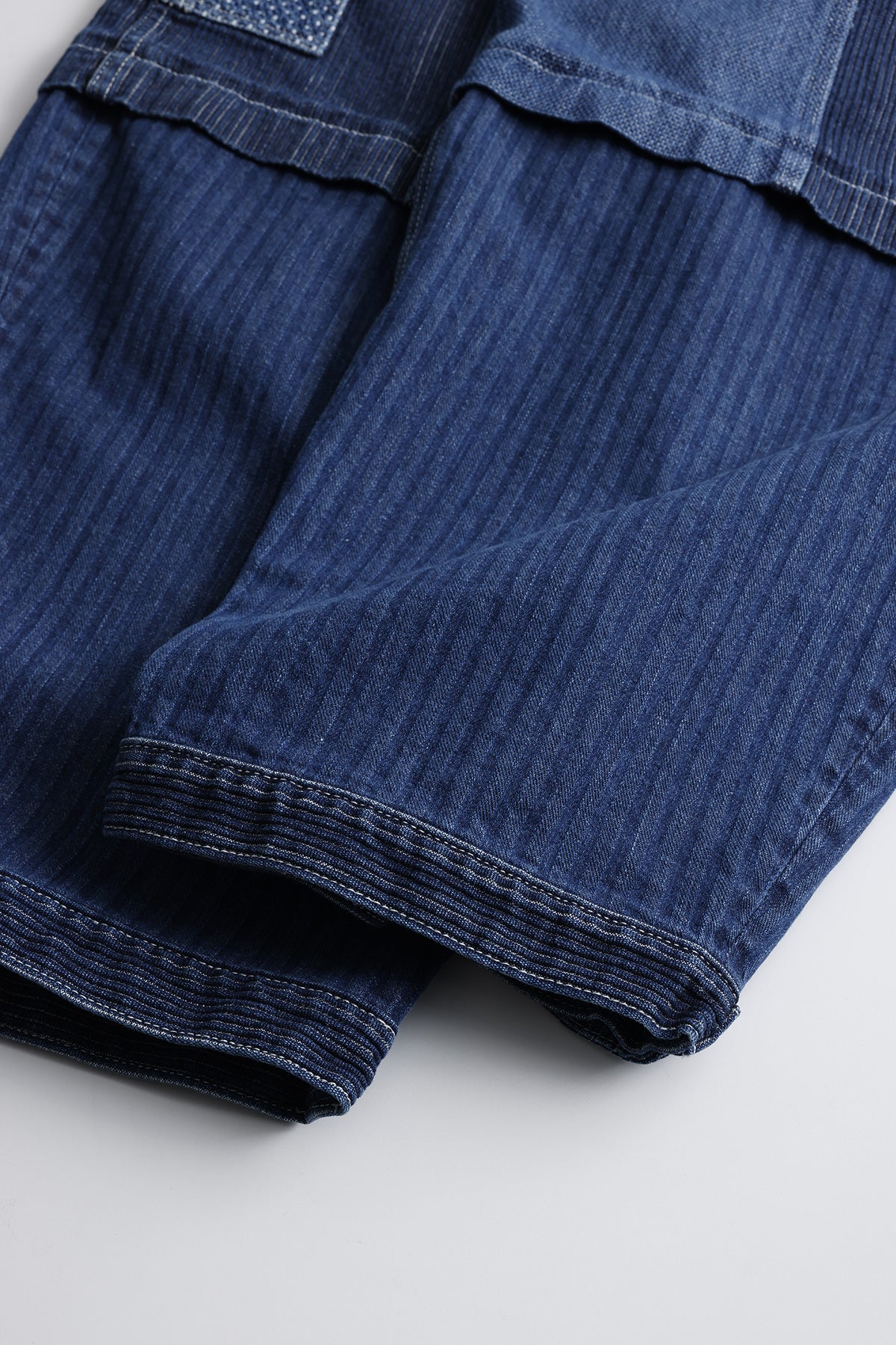 FRONT POCKET WIDE PANTS 3YR WASH
