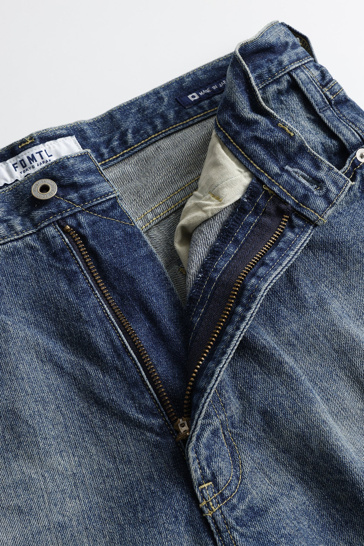 HAKAMA DENIM PANTS 3YR WASH