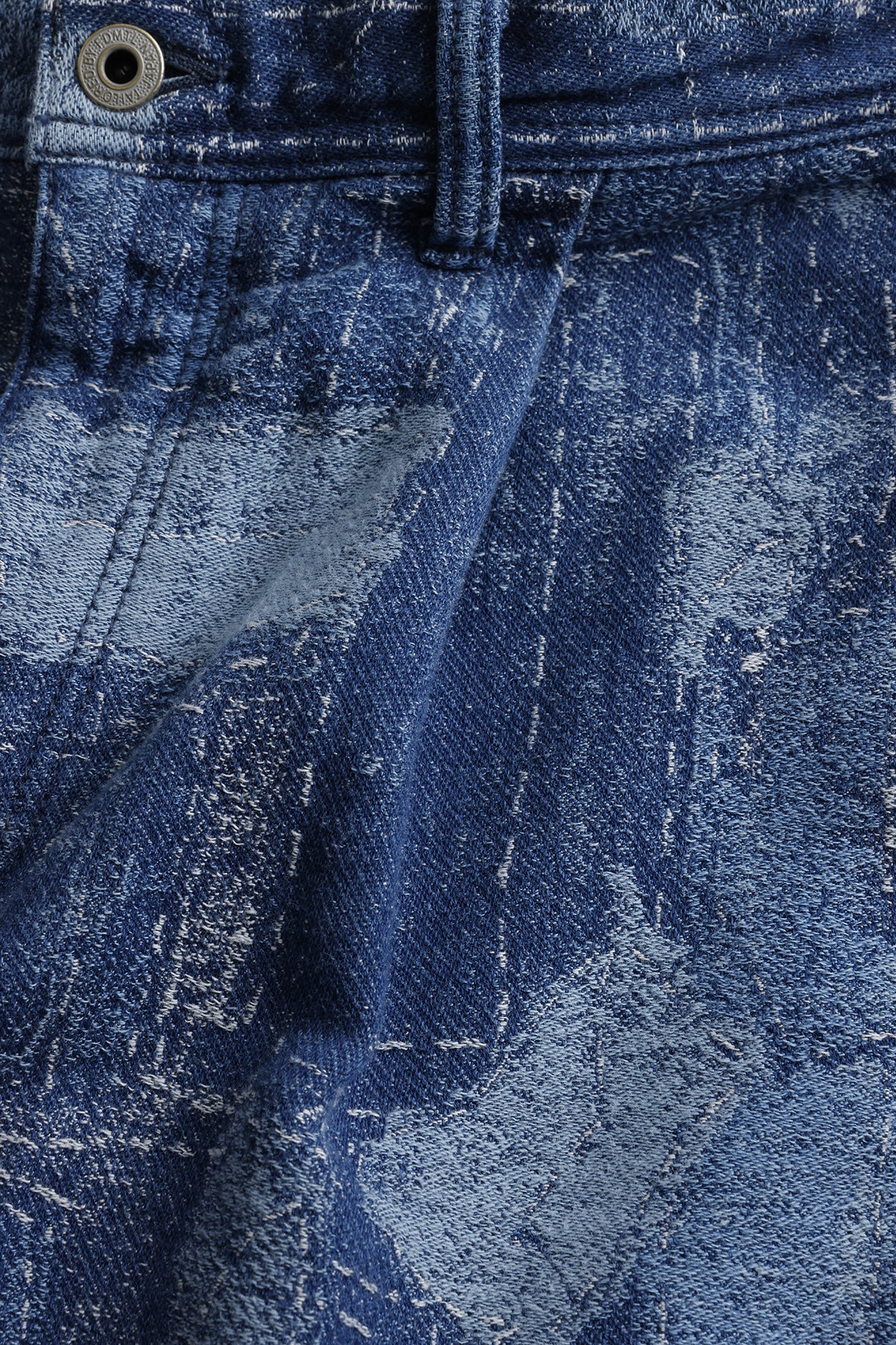 BORO JACQUARD WIDE PANTS 3YR WASH