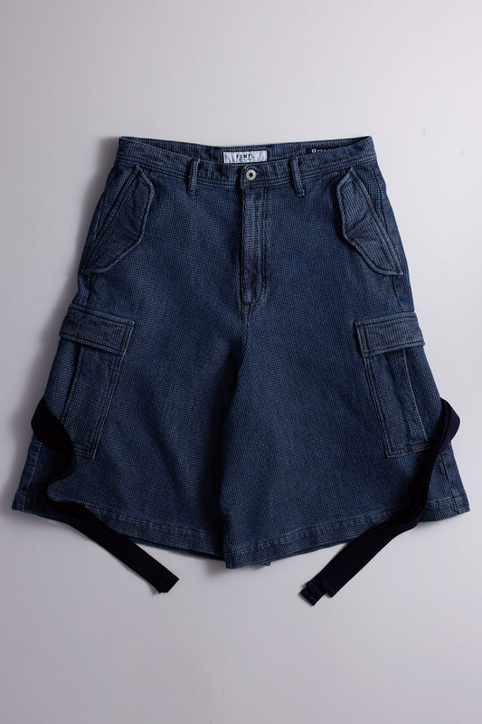 SHORT HAKAMA CARGO PANTS 3YR WASH