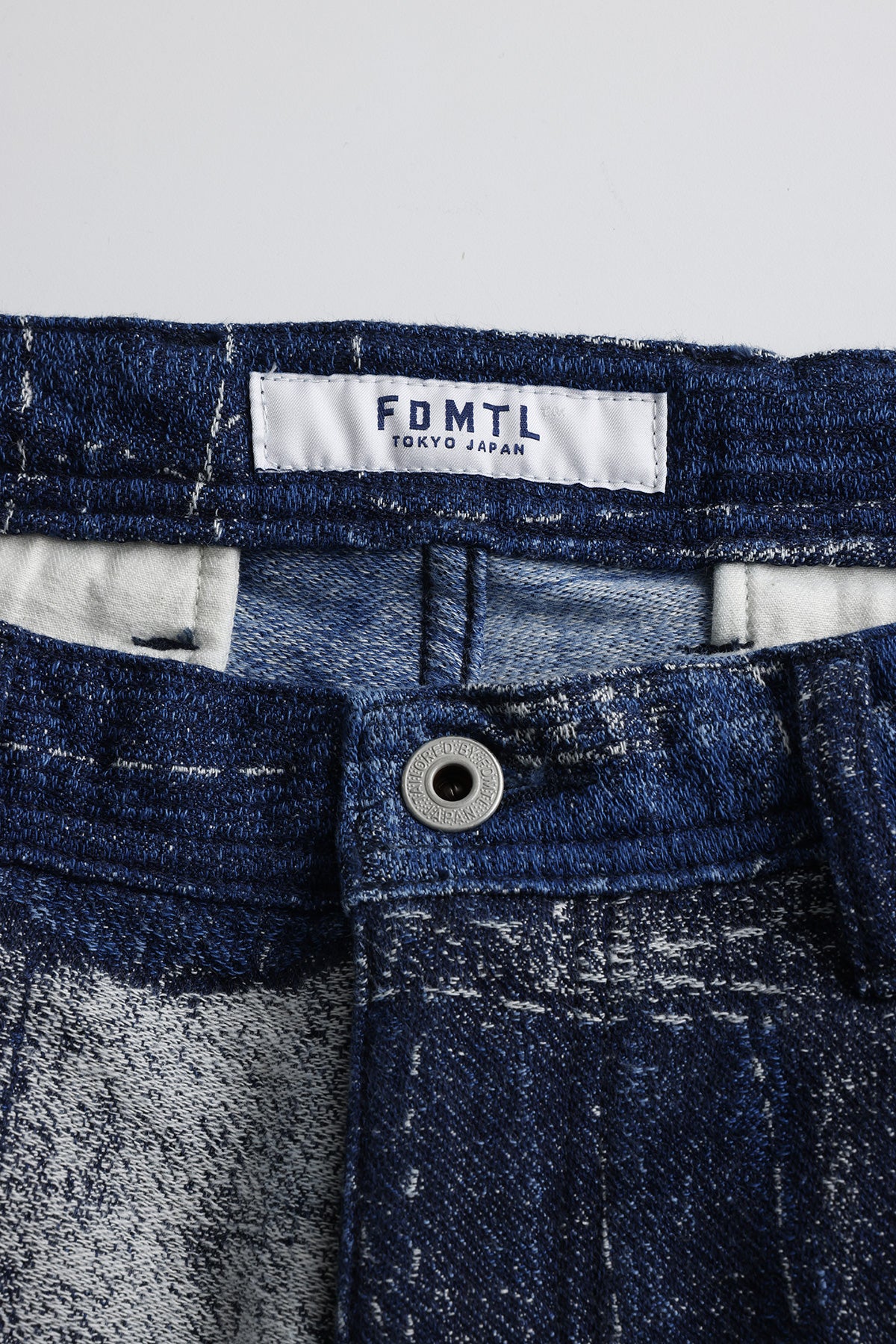 BORO JACQUARD CARGO PANTS RINSE