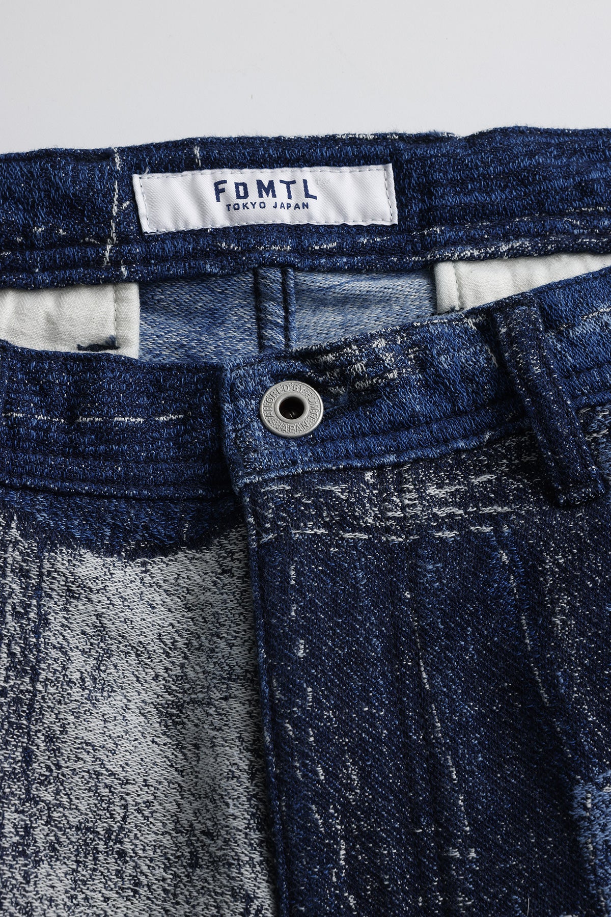 BORO JACQUARD CARGO PANTS RINSE