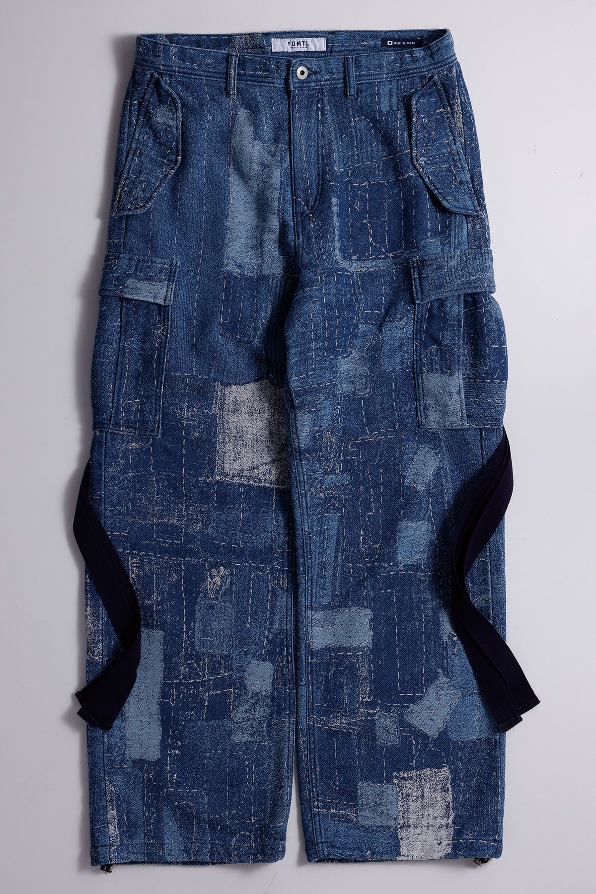 BORO JACQUARD CARGO PANTS 3YR WASH
