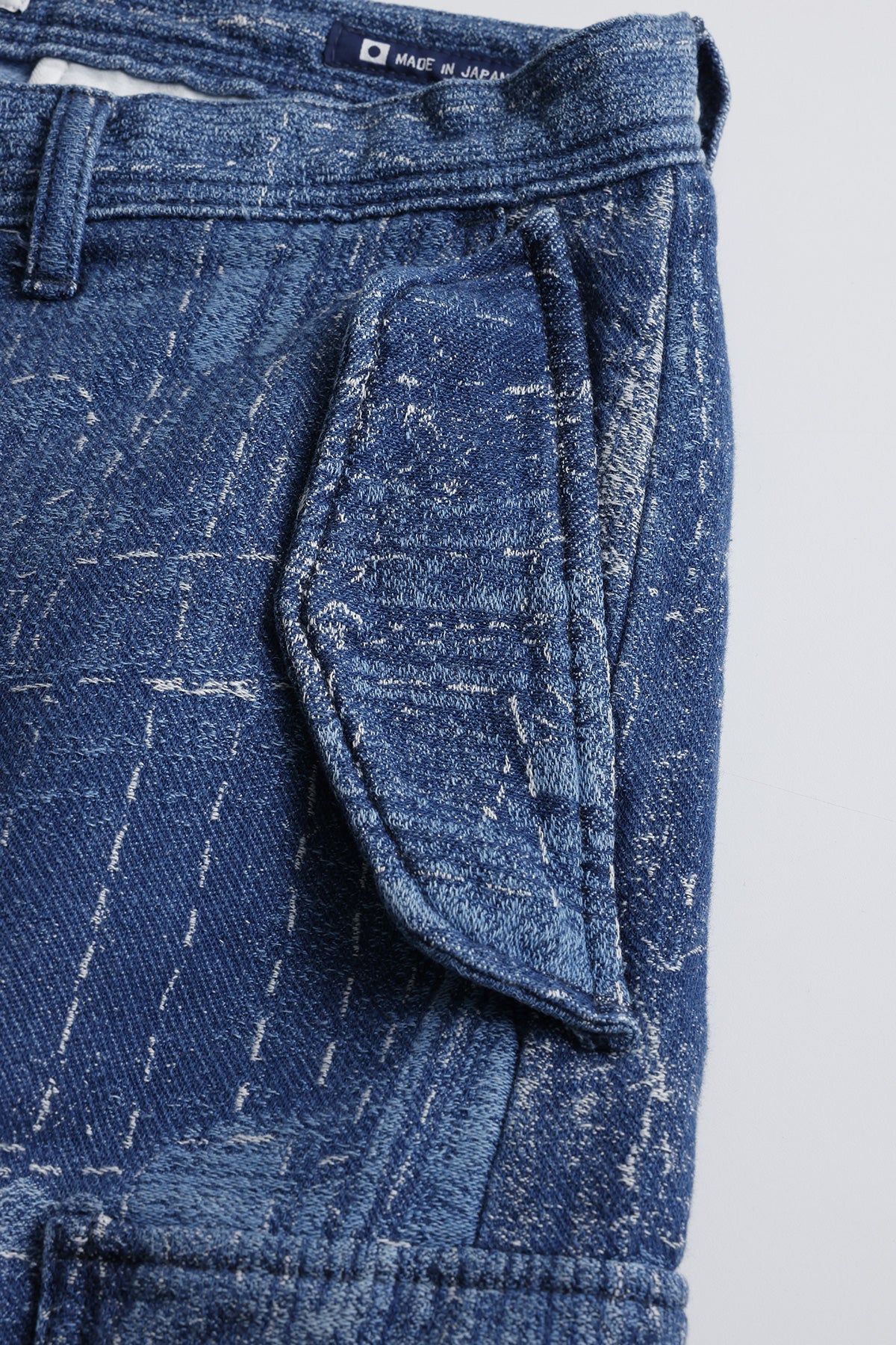 BORO JACQUARD CARGO PANTS 3YR WASH