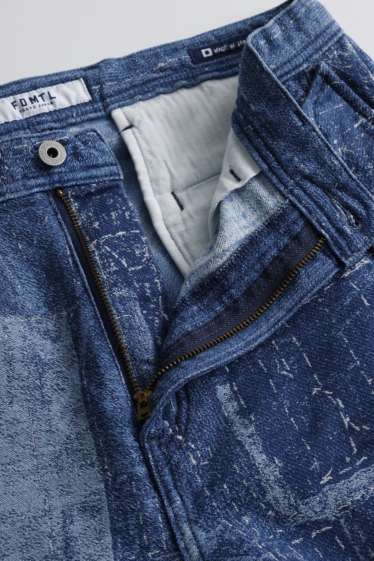 BORO JACQUARD CARGO PANTS 3YR WASH
